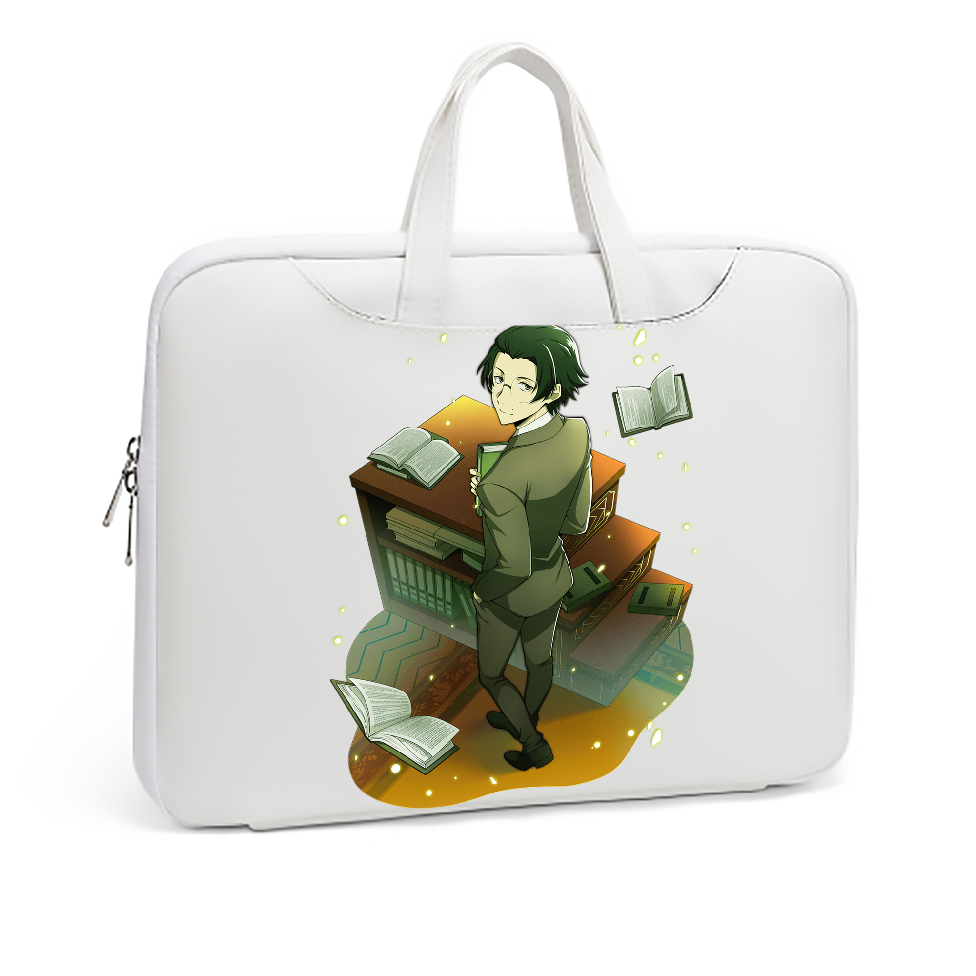 （画像用） 文豪ストレイドッグス Bungo Stray Dogs レザーラップトップバッグ　ノートパソコンケース