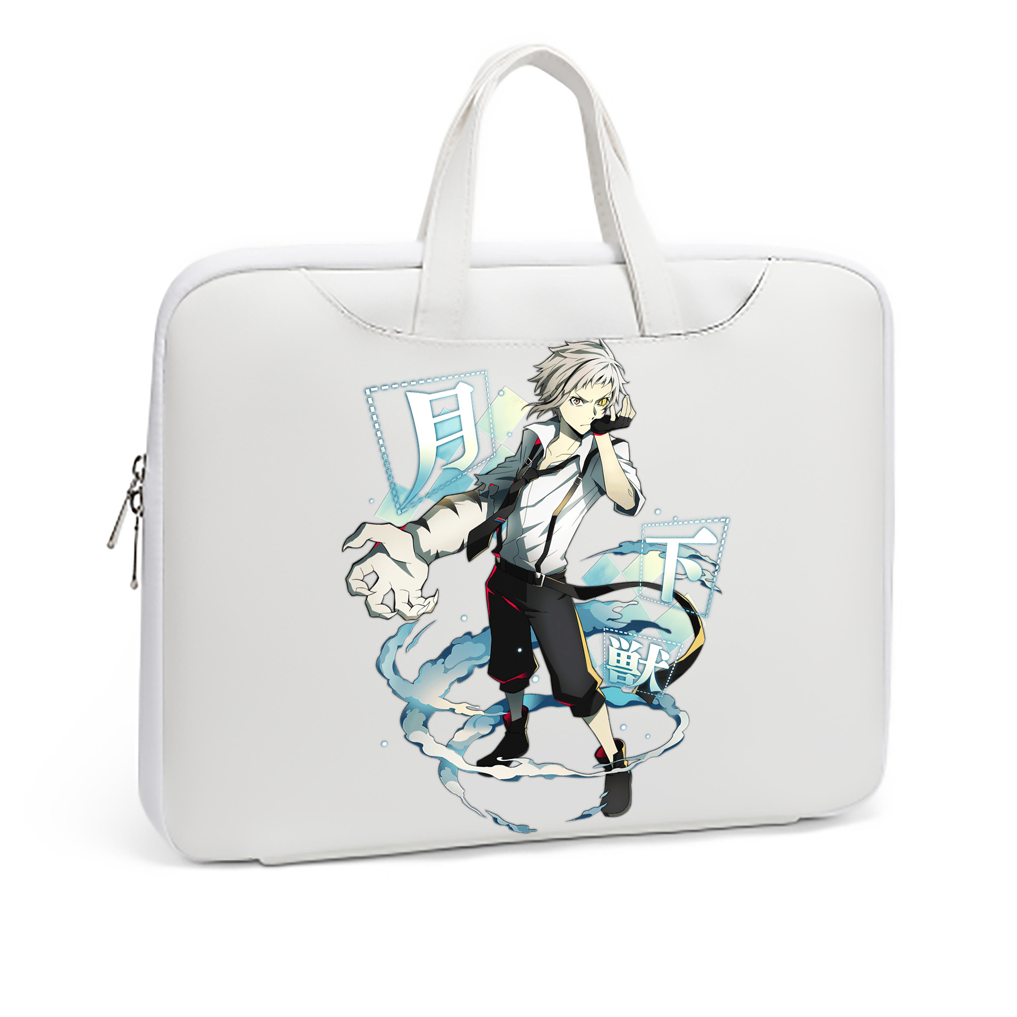 （画像用） 文豪ストレイドッグス Bungo Stray Dogs レザーラップトップバッグ　ノートパソコンケース