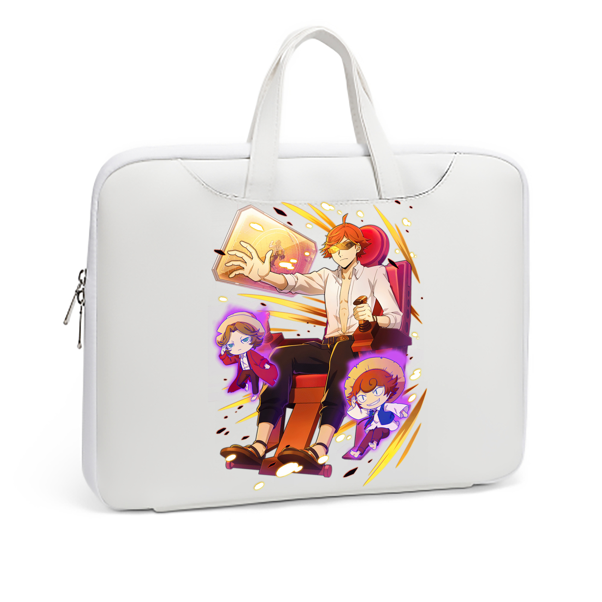 （画像用） 文豪ストレイドッグス Bungo Stray Dogs レザーラップトップバッグ　ノートパソコンケース