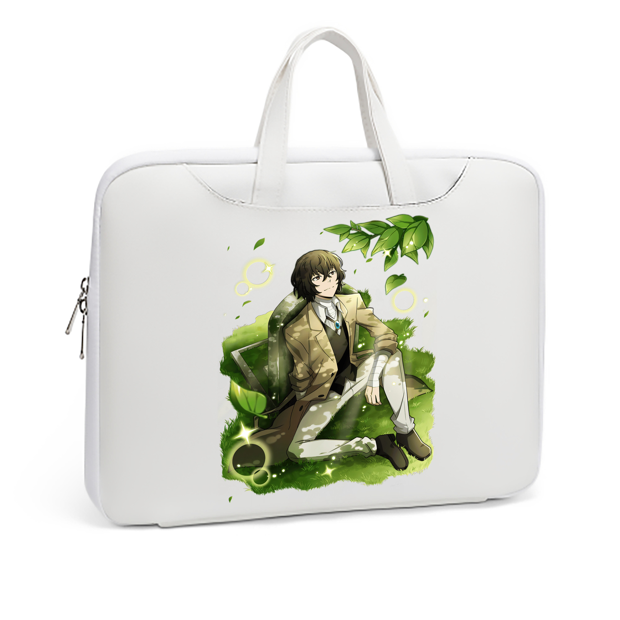 （画像用） 文豪ストレイドッグス Bungo Stray Dogs レザーラップトップバッグ　ノートパソコンケース