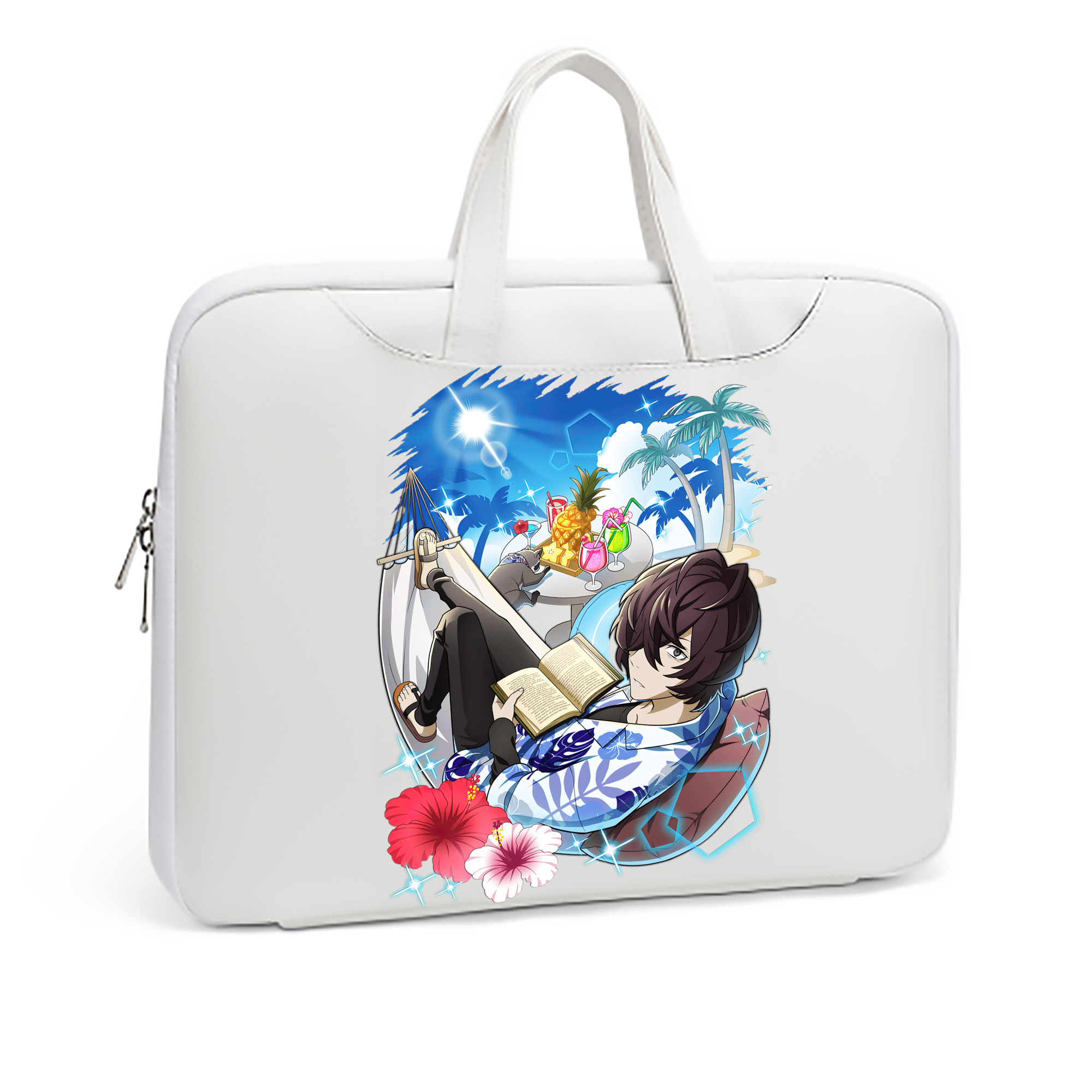 （画像用） 文豪ストレイドッグス Bungo Stray Dogs レザーラップトップバッグ　ノートパソコンケース