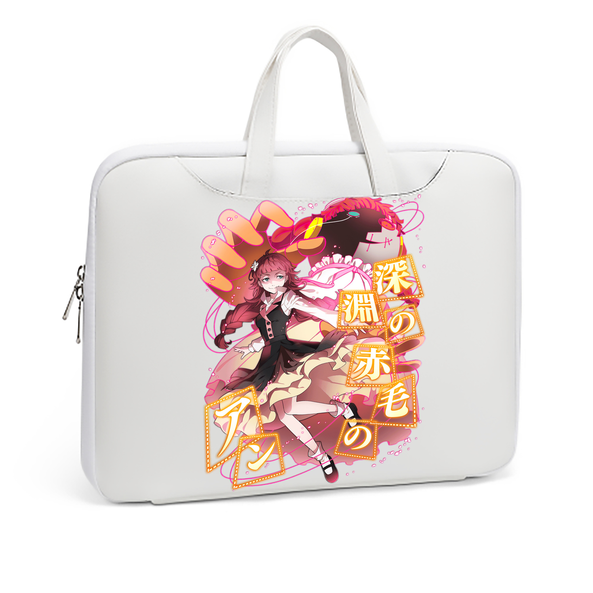 （画像用） 文豪ストレイドッグス Bungo Stray Dogs レザーラップトップバッグ　ノートパソコンケース