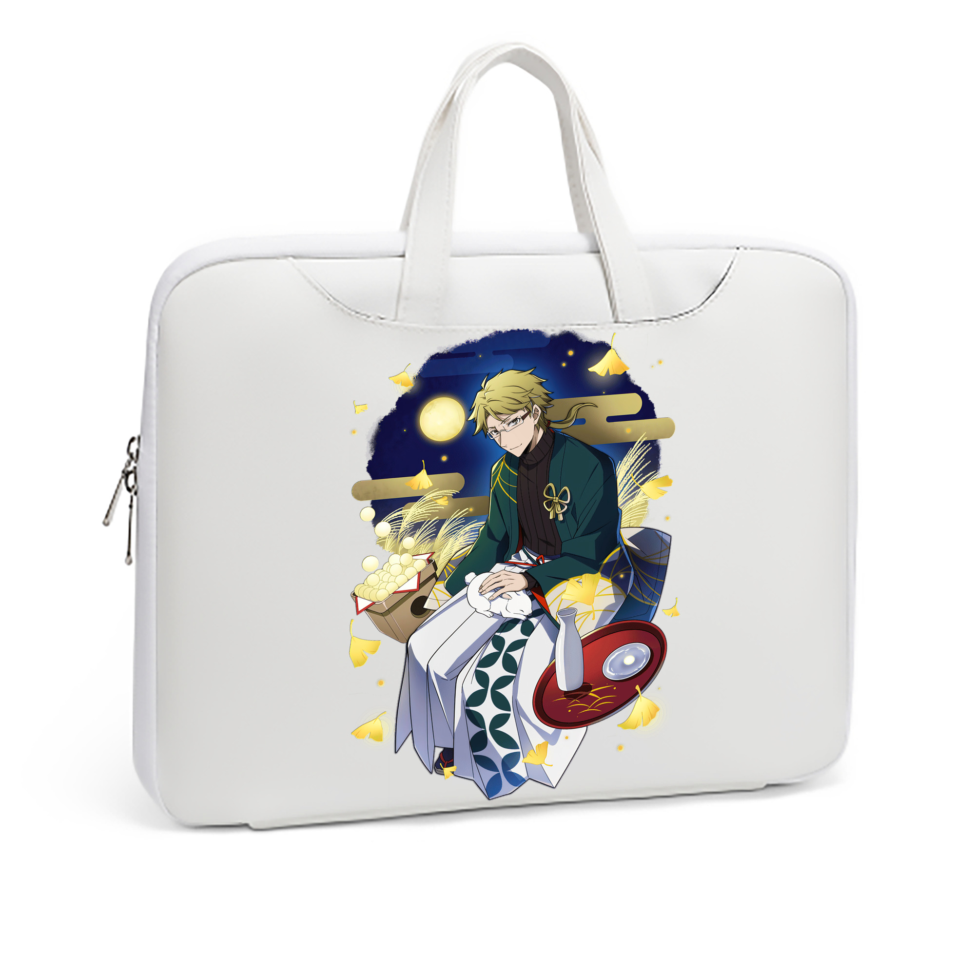（画像用） 文豪ストレイドッグス Bungo Stray Dogs レザーラップトップバッグ　ノートパソコンケース