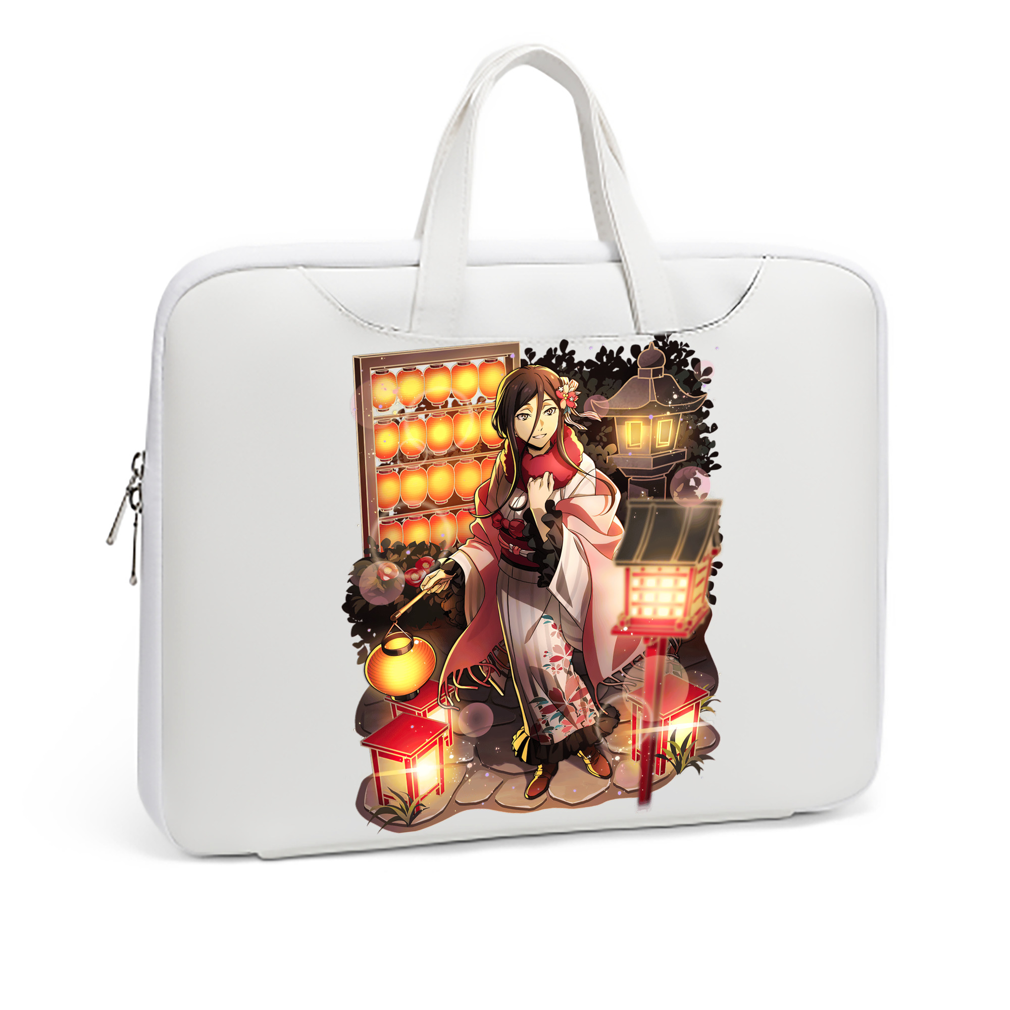 （画像用） 文豪ストレイドッグス Bungo Stray Dogs レザーラップトップバッグ　ノートパソコンケース