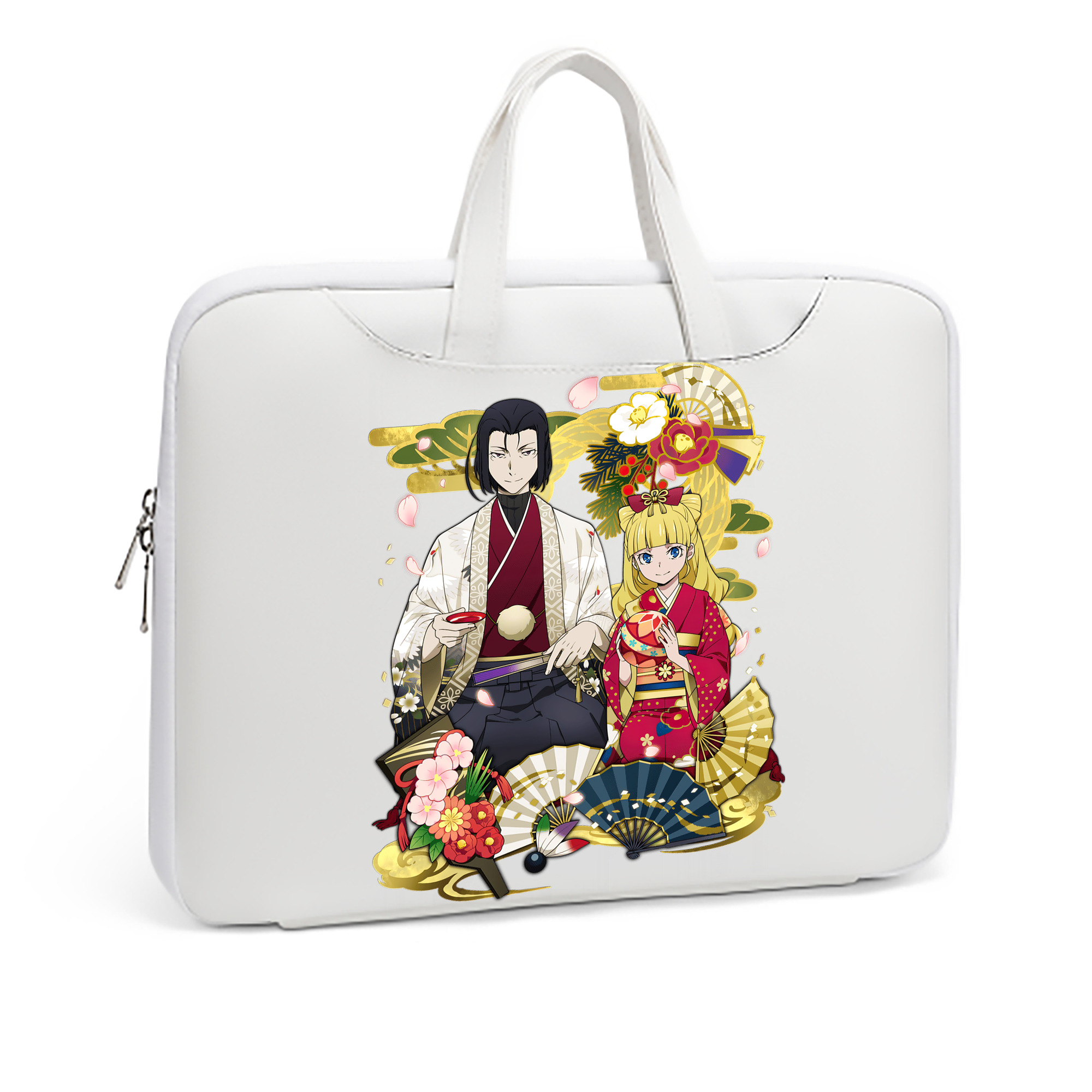 （画像用） 文豪ストレイドッグス Bungo Stray Dogs レザーラップトップバッグ　ノートパソコンケース