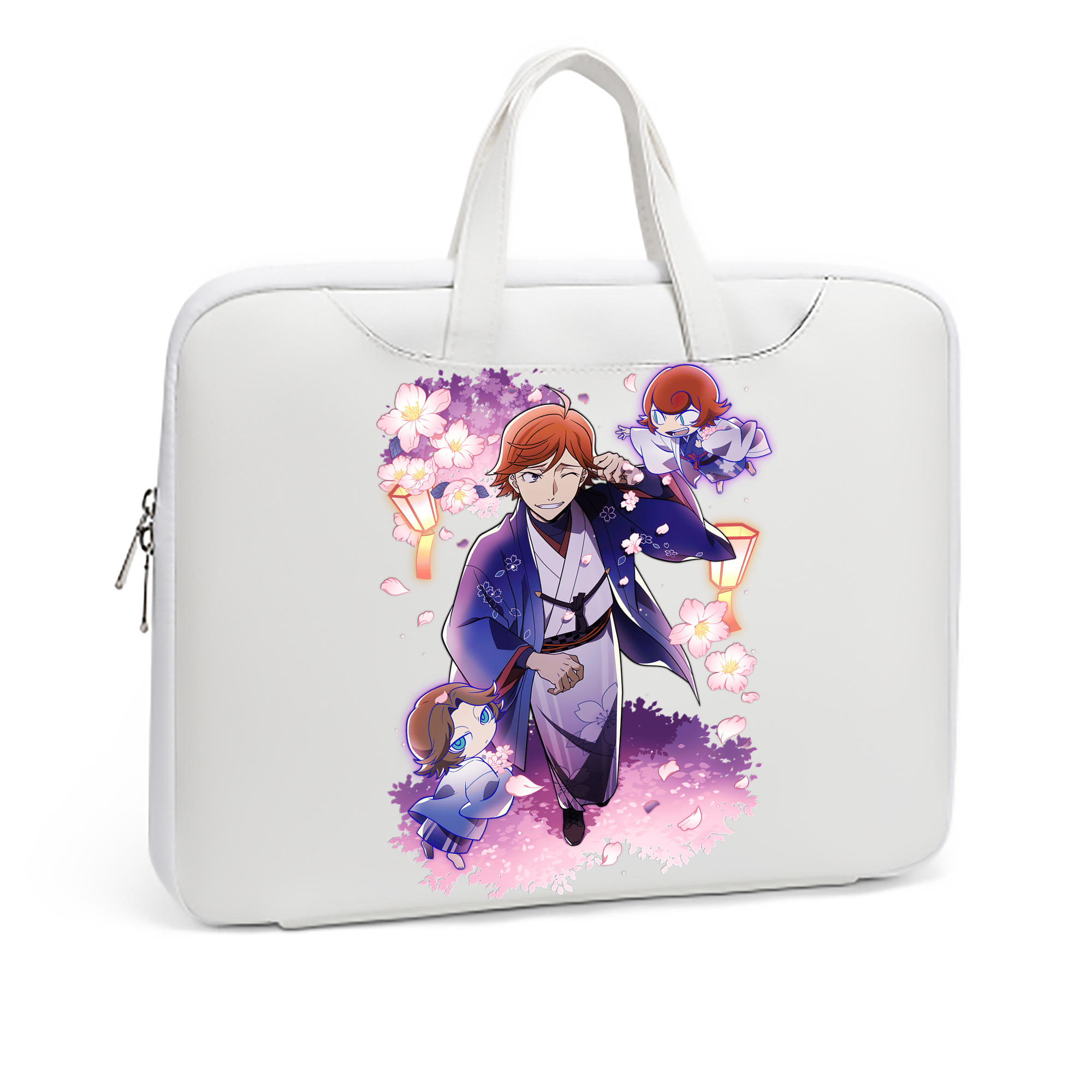 （画像用） 文豪ストレイドッグス Bungo Stray Dogs レザーラップトップバッグ　ノートパソコンケース