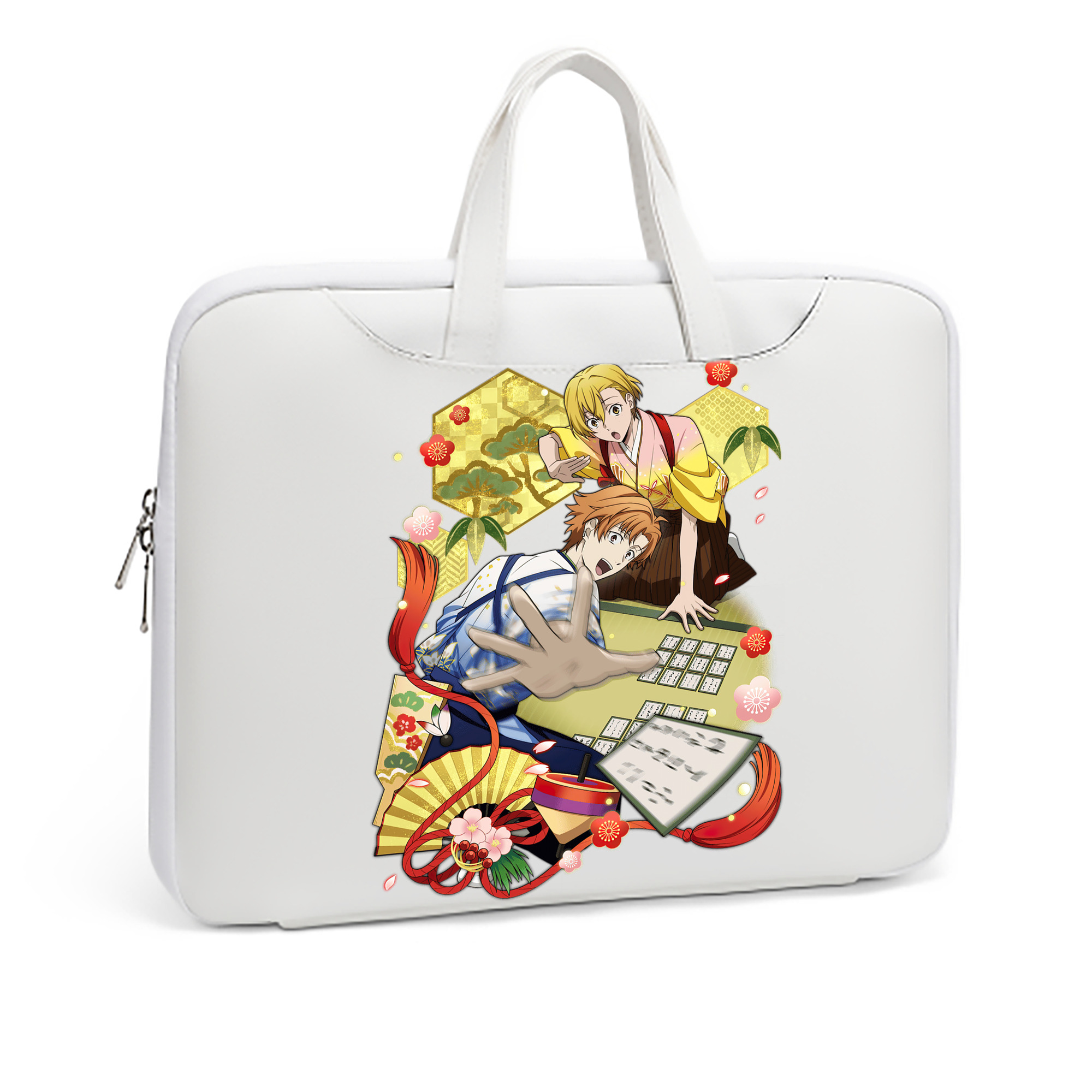 （画像用） 文豪ストレイドッグス Bungo Stray Dogs レザーラップトップバッグ　ノートパソコンケース