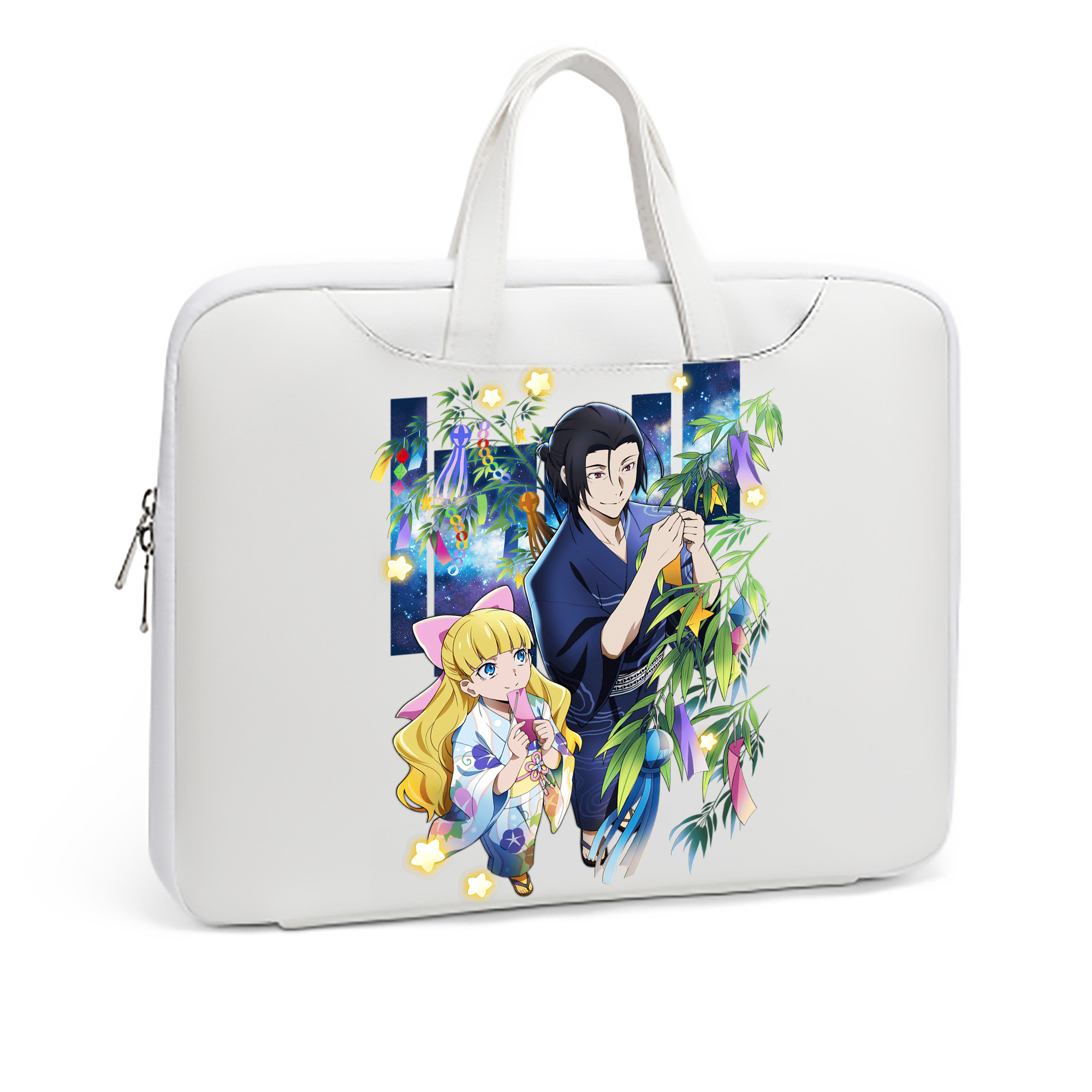 （画像用） 文豪ストレイドッグス Bungo Stray Dogs レザーラップトップバッグ　ノートパソコンケース