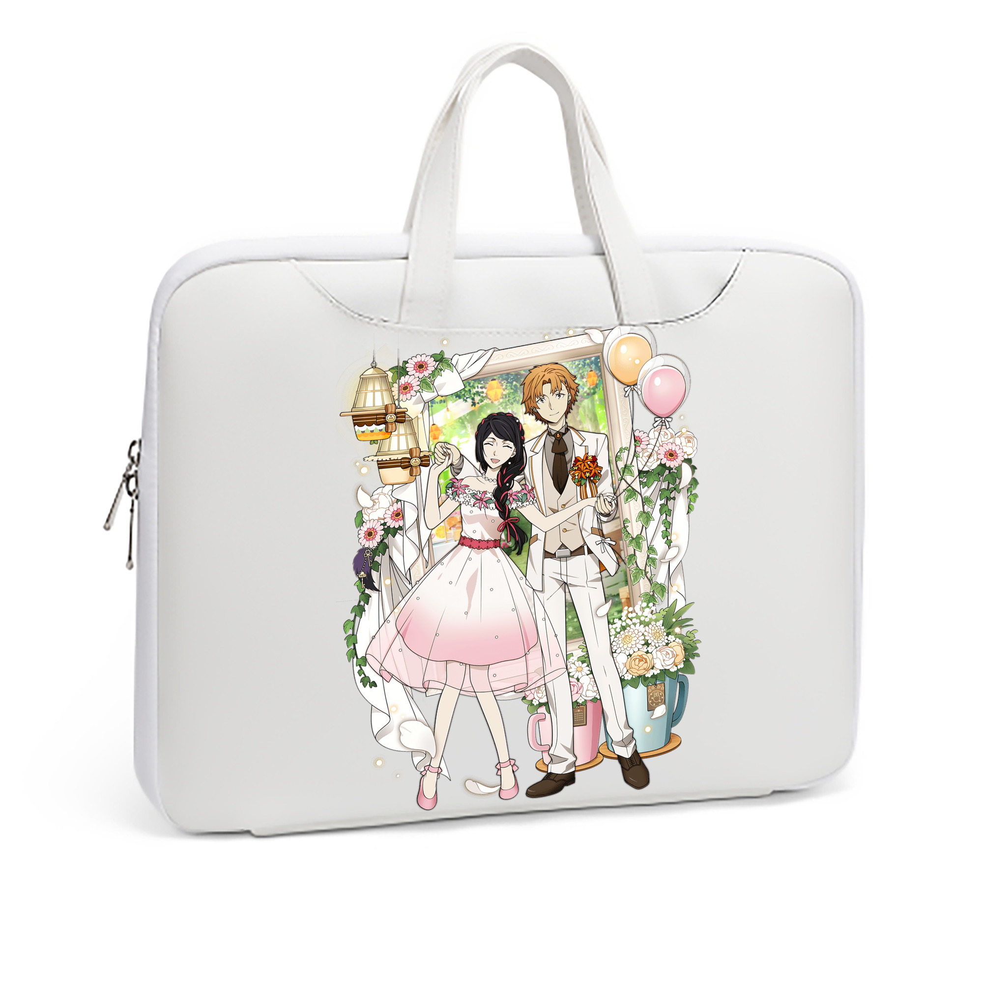 （画像用） 文豪ストレイドッグス Bungo Stray Dogs レザーラップトップバッグ　ノートパソコンケース