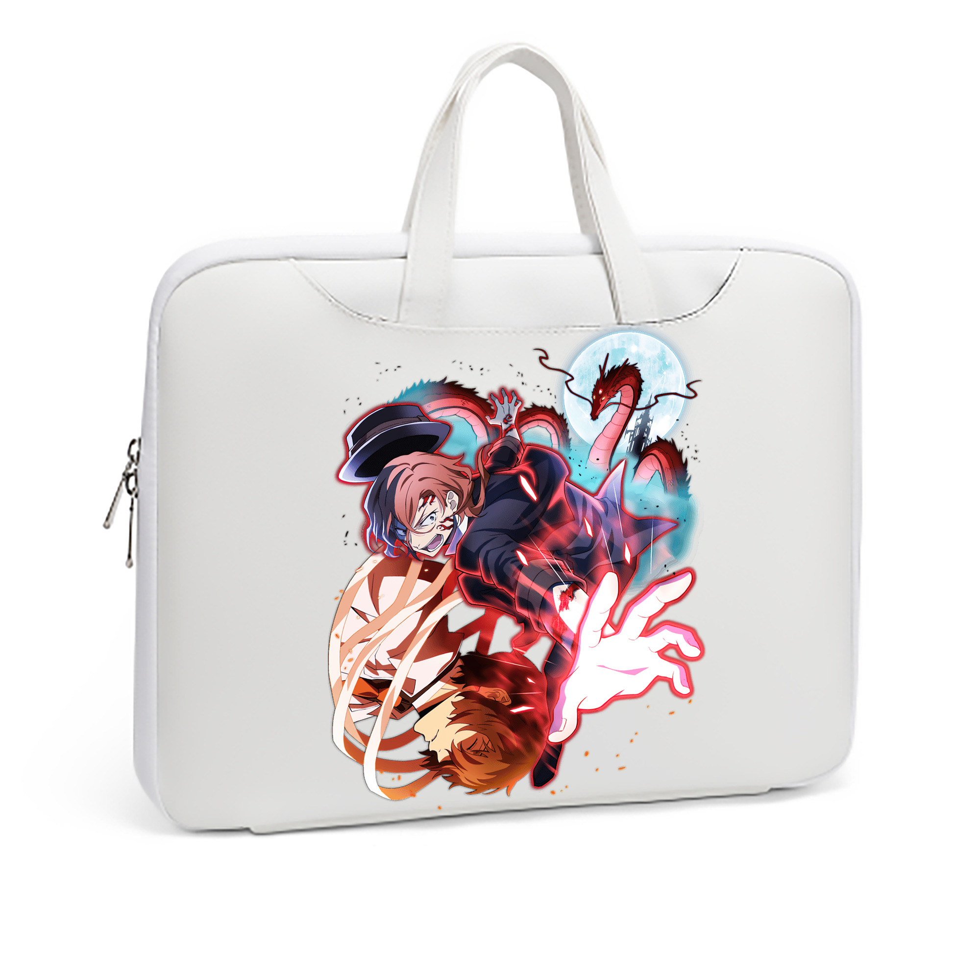（画像用） 文豪ストレイドッグス Bungo Stray Dogs レザーラップトップバッグ　ノートパソコンケース
