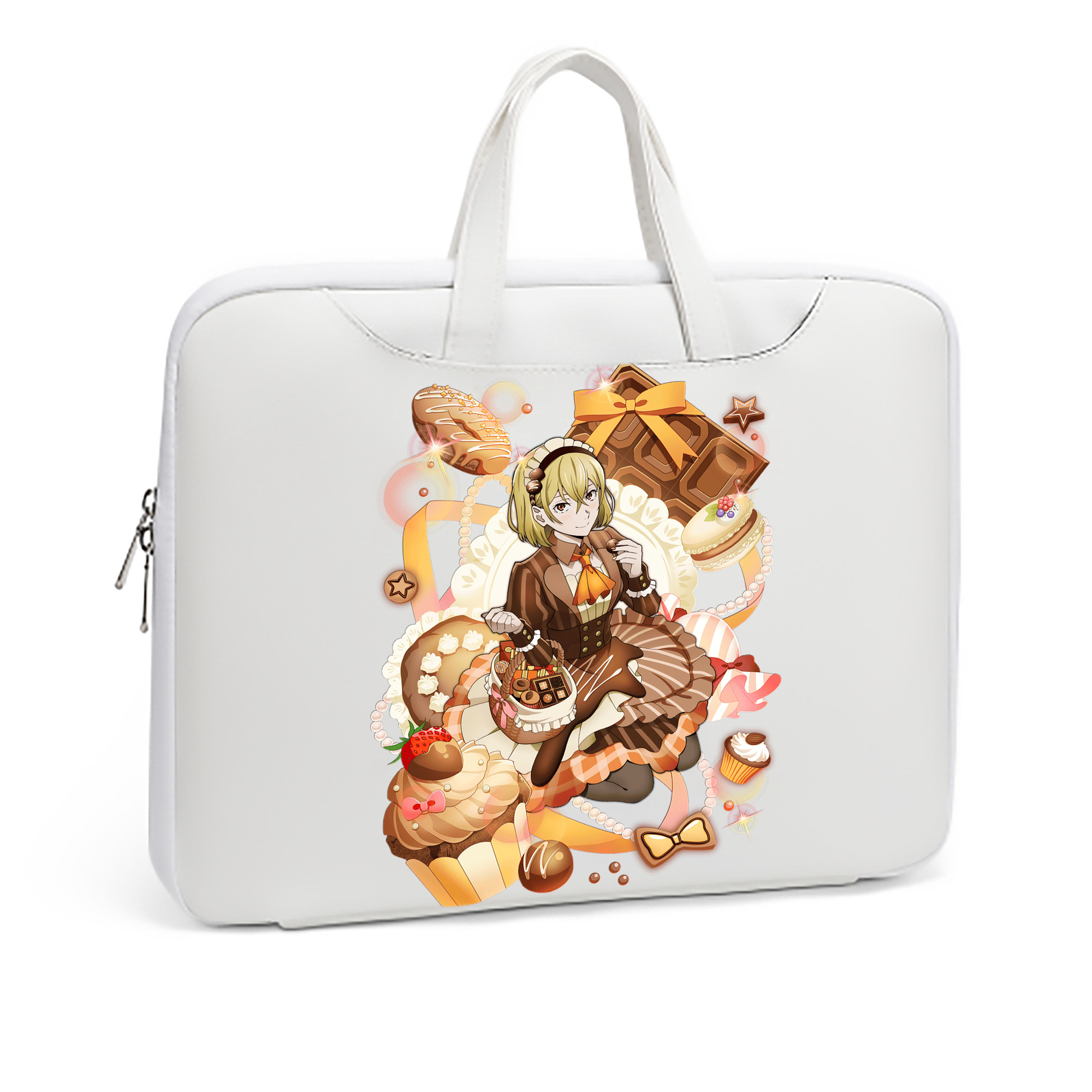 （画像用） 文豪ストレイドッグス Bungo Stray Dogs レザーラップトップバッグ　ノートパソコンケース
