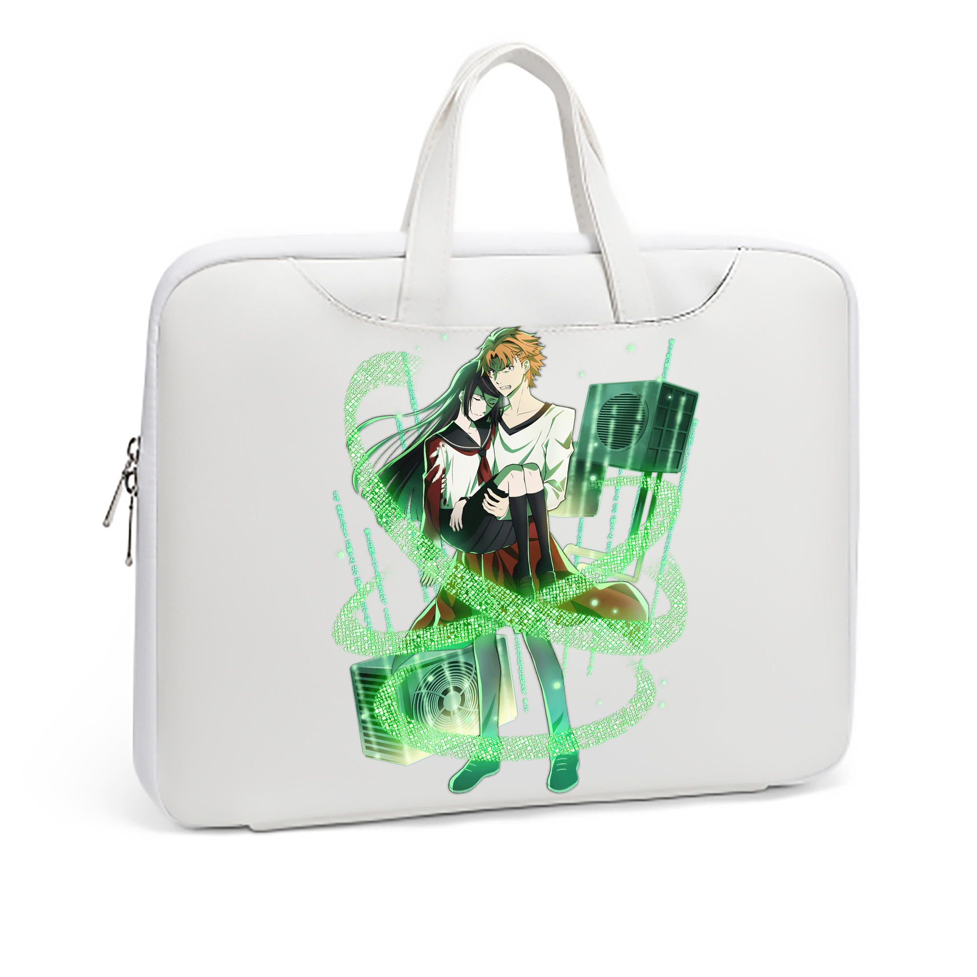 （画像用） 文豪ストレイドッグス Bungo Stray Dogs レザーラップトップバッグ　ノートパソコンケース