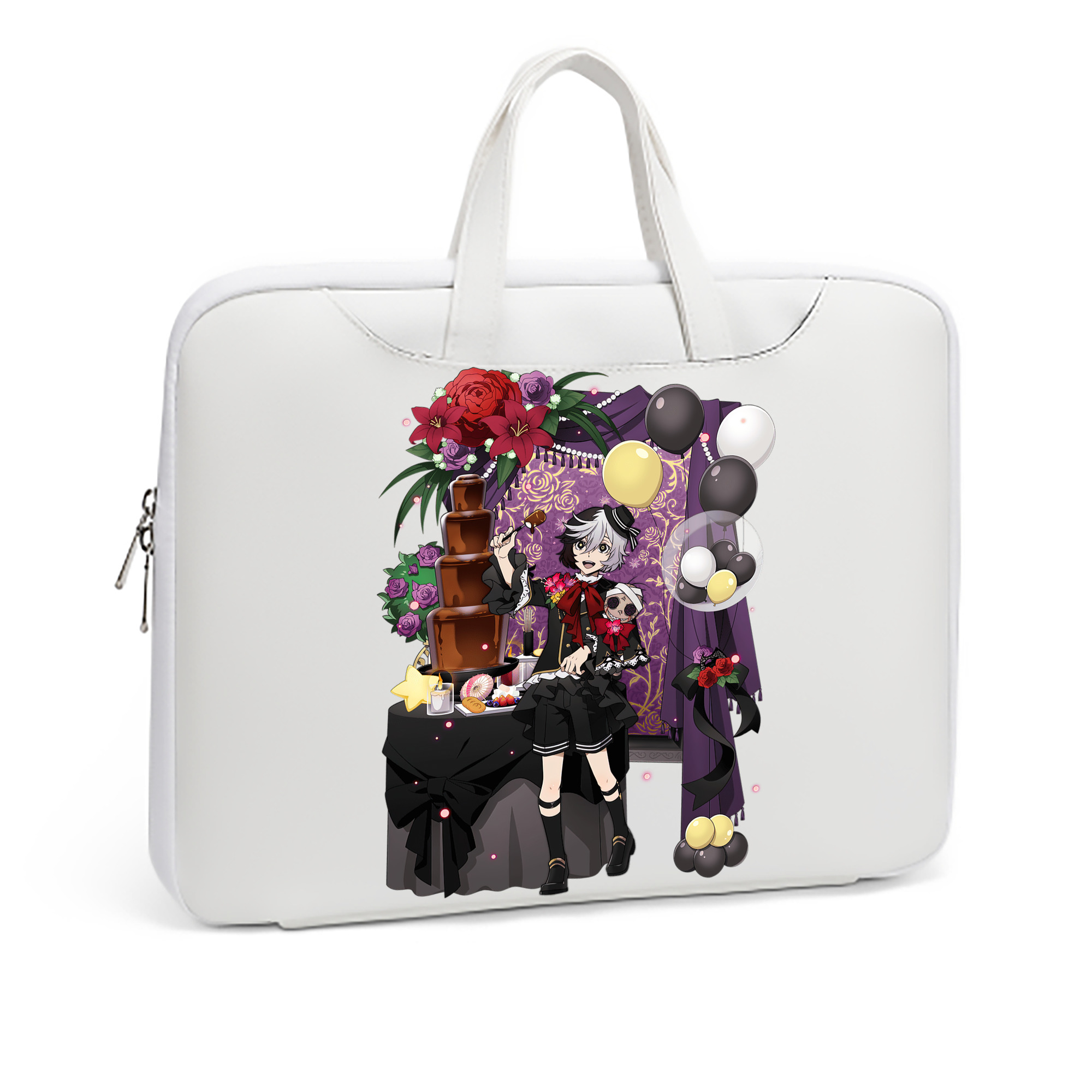 （画像用） 文豪ストレイドッグス Bungo Stray Dogs レザーラップトップバッグ　ノートパソコンケース