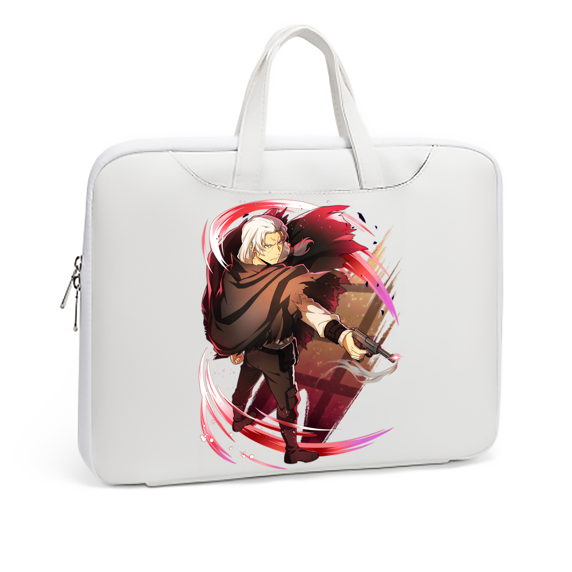 （画像用） 文豪ストレイドッグス Bungo Stray Dogs レザーラップトップバッグ　ノートパソコンケース