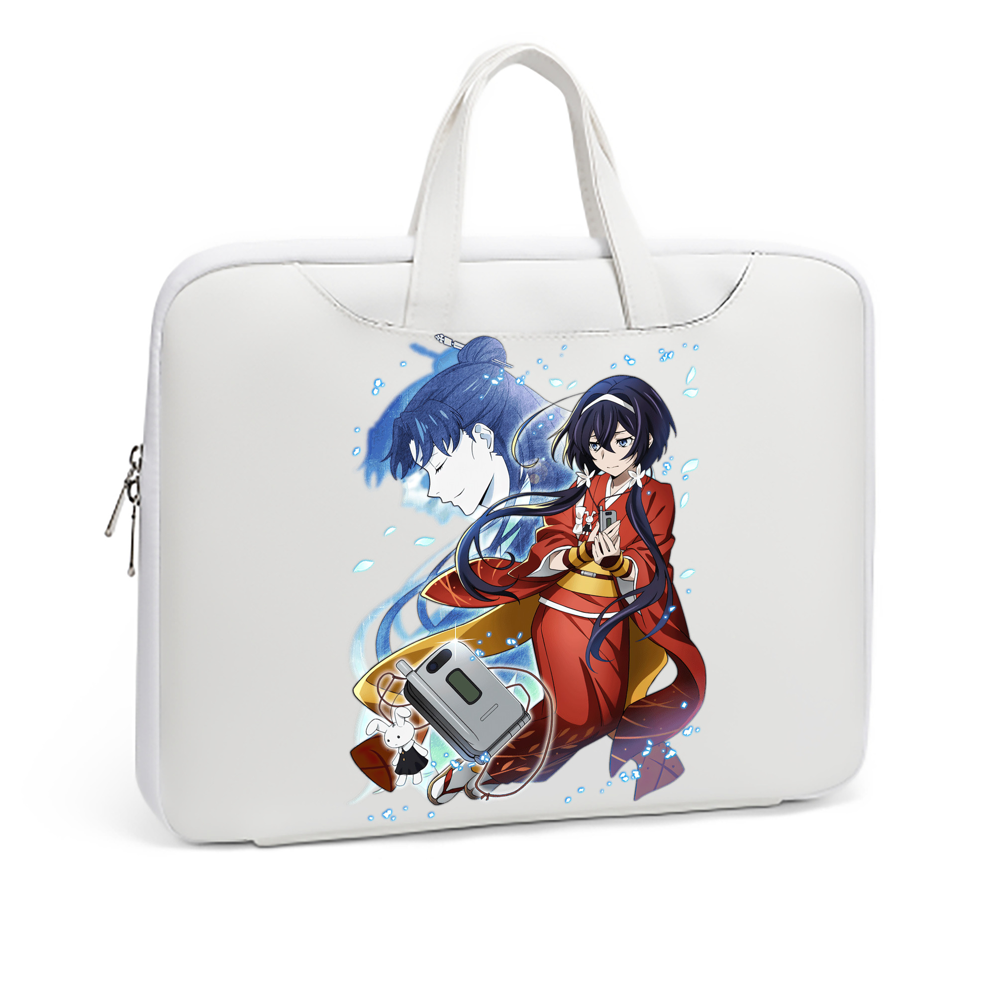 （画像用） 文豪ストレイドッグス Bungo Stray Dogs レザーラップトップバッグ　ノートパソコンケース
