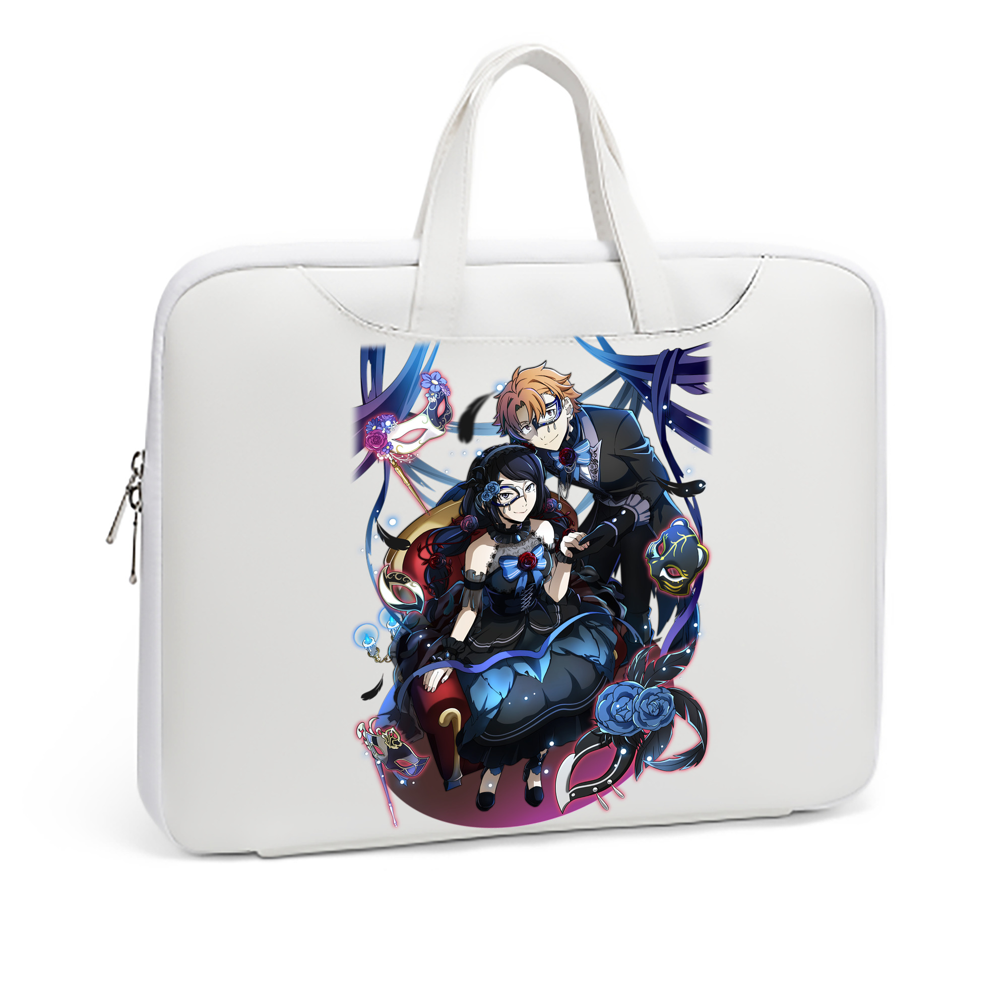 （画像用） 文豪ストレイドッグス Bungo Stray Dogs レザーラップトップバッグ　ノートパソコンケース