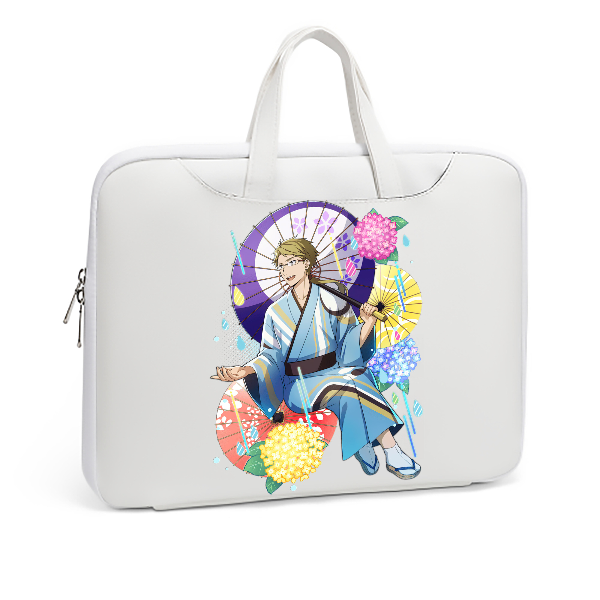 （画像用） 文豪ストレイドッグス Bungo Stray Dogs レザーラップトップバッグ　ノートパソコンケース