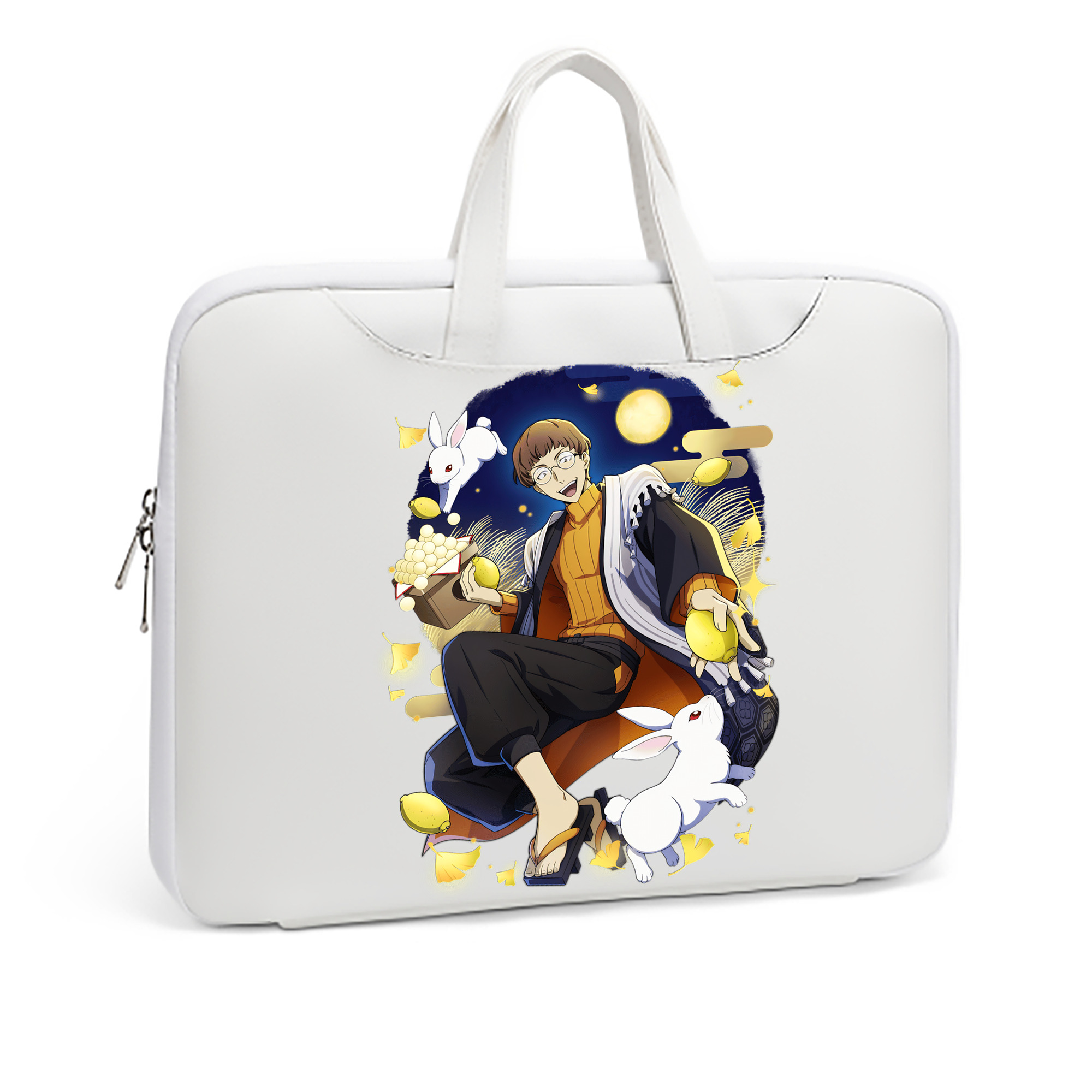 （画像用） 文豪ストレイドッグス Bungo Stray Dogs レザーラップトップバッグ　ノートパソコンケース