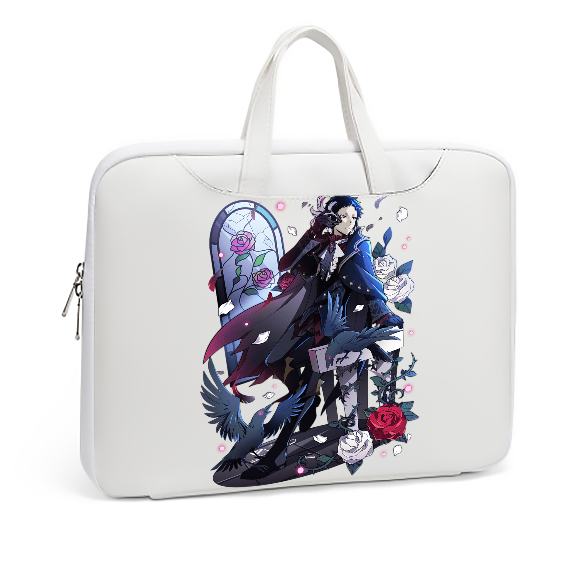 （画像用） 文豪ストレイドッグス Bungo Stray Dogs レザーラップトップバッグ　ノートパソコンケース