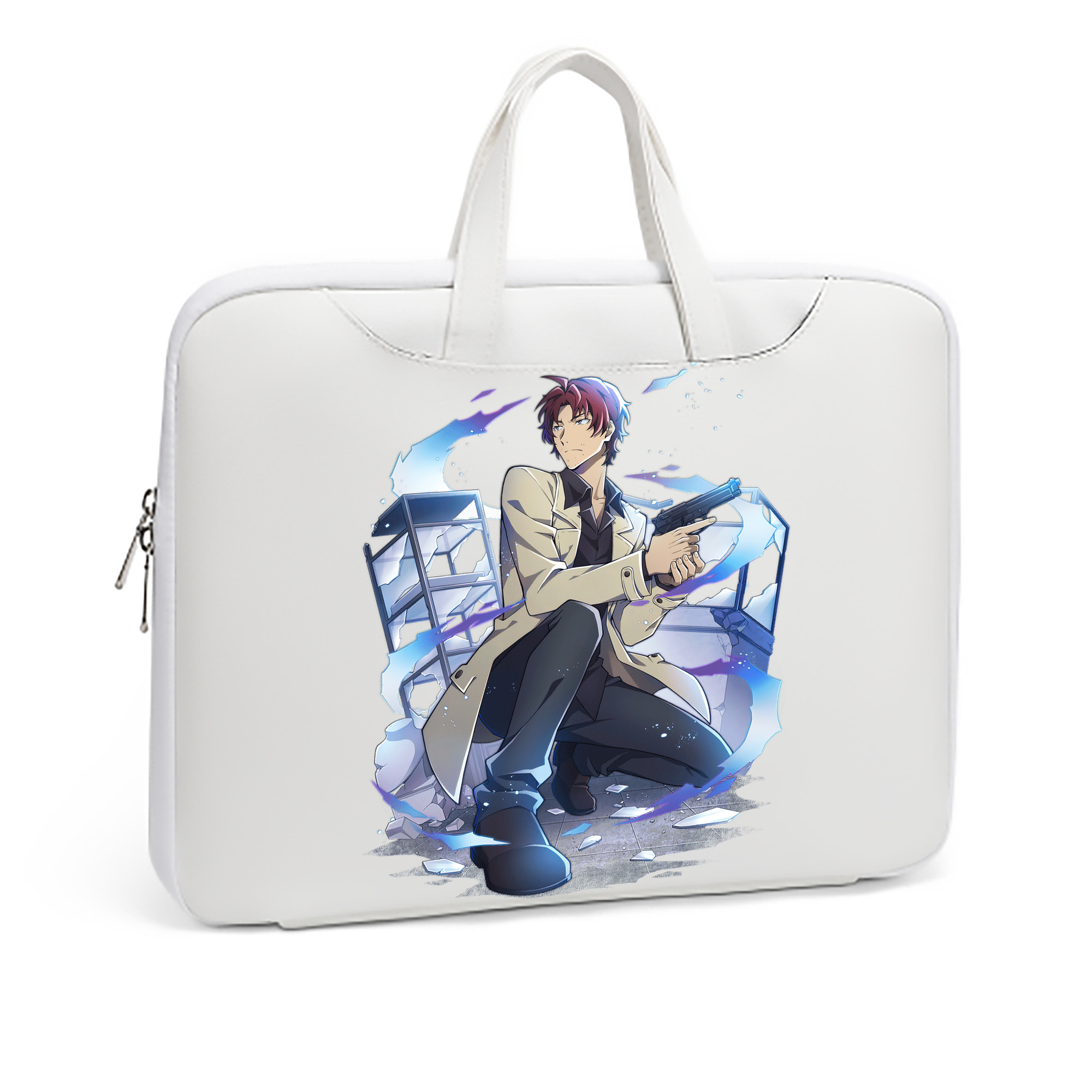 （画像用） 文豪ストレイドッグス Bungo Stray Dogs レザーラップトップバッグ　ノートパソコンケース