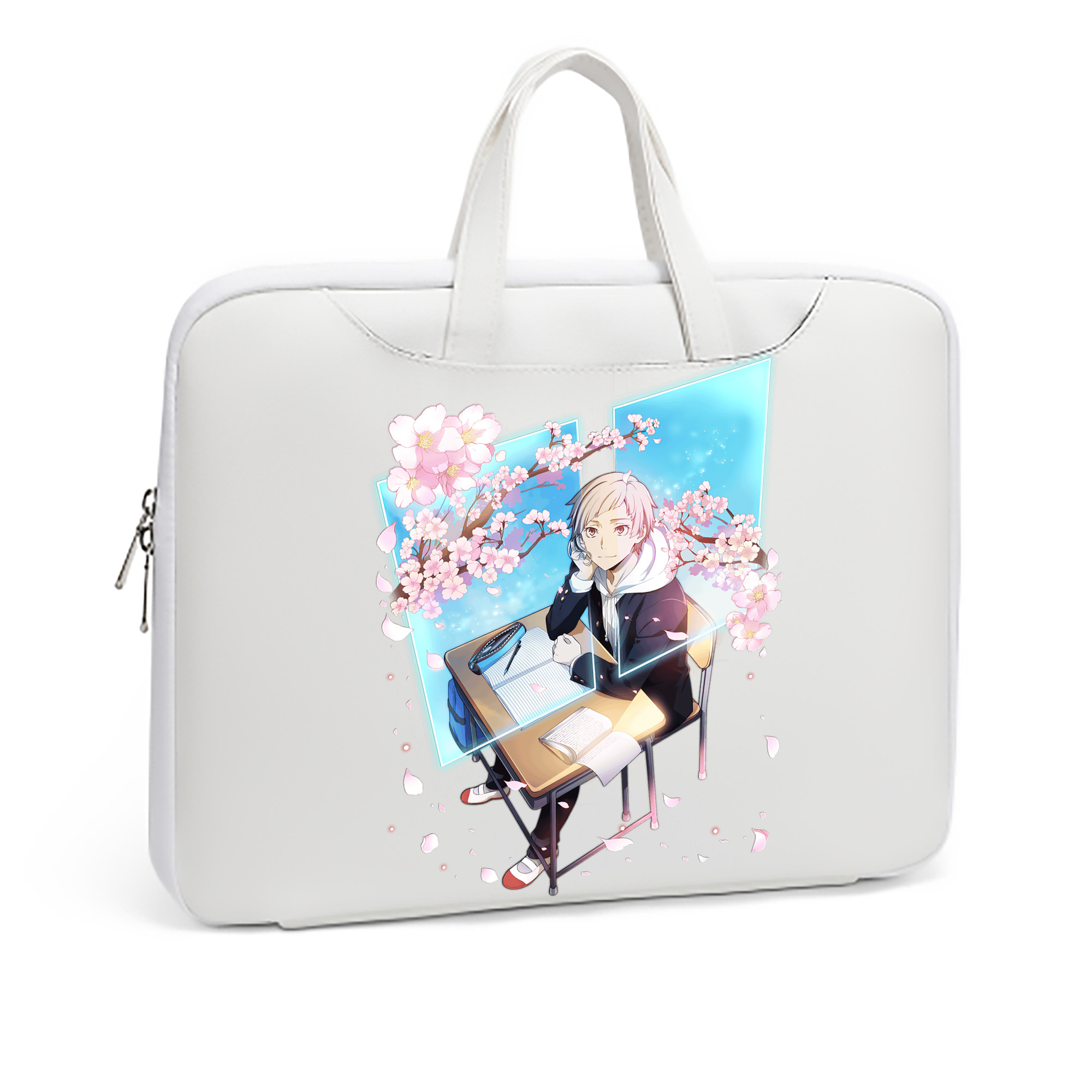 （画像用） 文豪ストレイドッグス Bungo Stray Dogs レザーラップトップバッグ　ノートパソコンケース