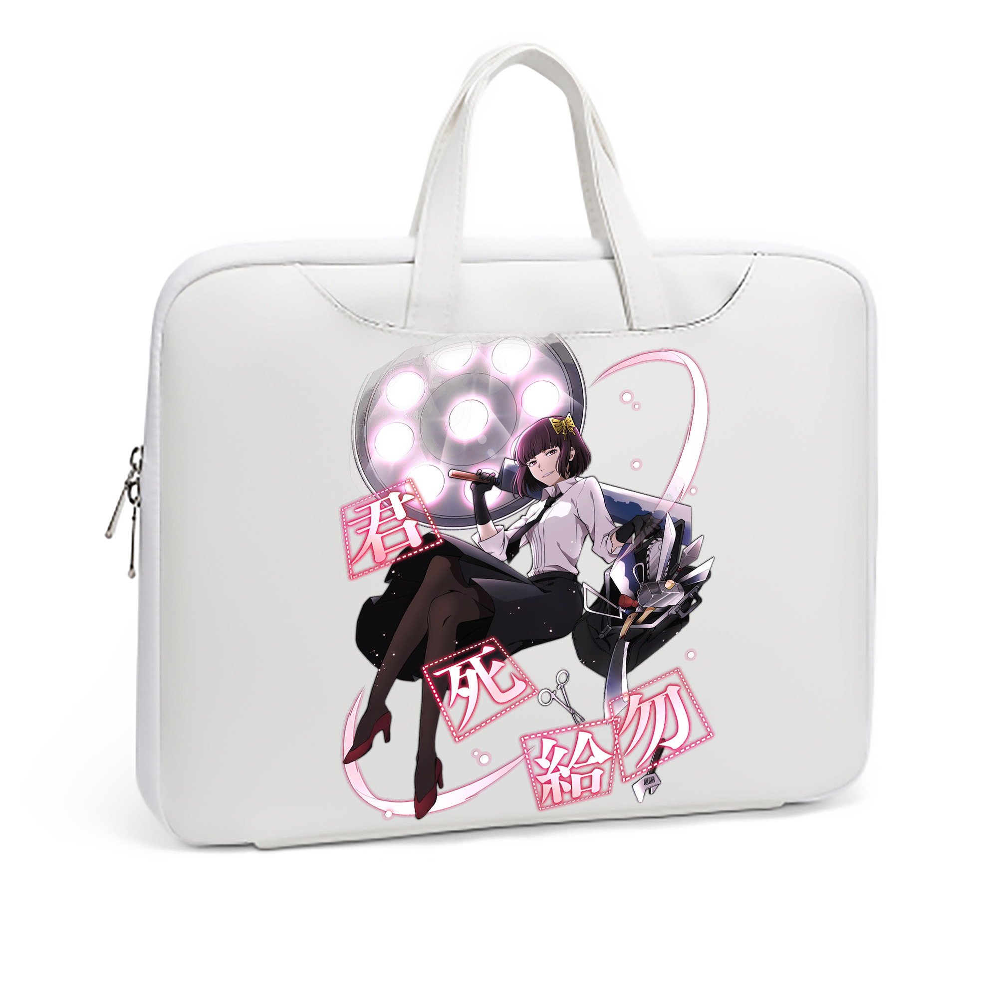 （画像用） 文豪ストレイドッグス Bungo Stray Dogs レザーラップトップバッグ　ノートパソコンケース