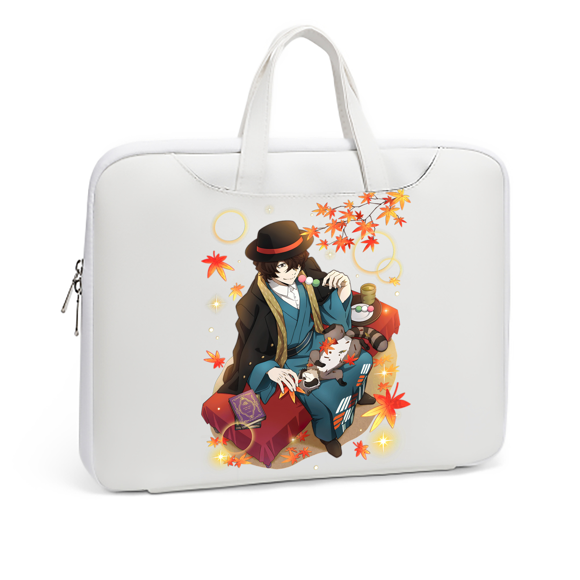 （画像用） 文豪ストレイドッグス Bungo Stray Dogs レザーラップトップバッグ　ノートパソコンケース