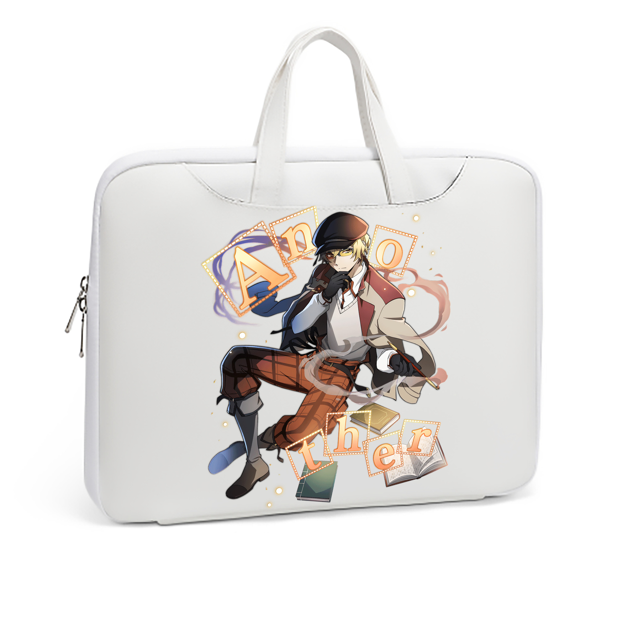 （画像用） 文豪ストレイドッグス Bungo Stray Dogs レザーラップトップバッグ　ノートパソコンケース