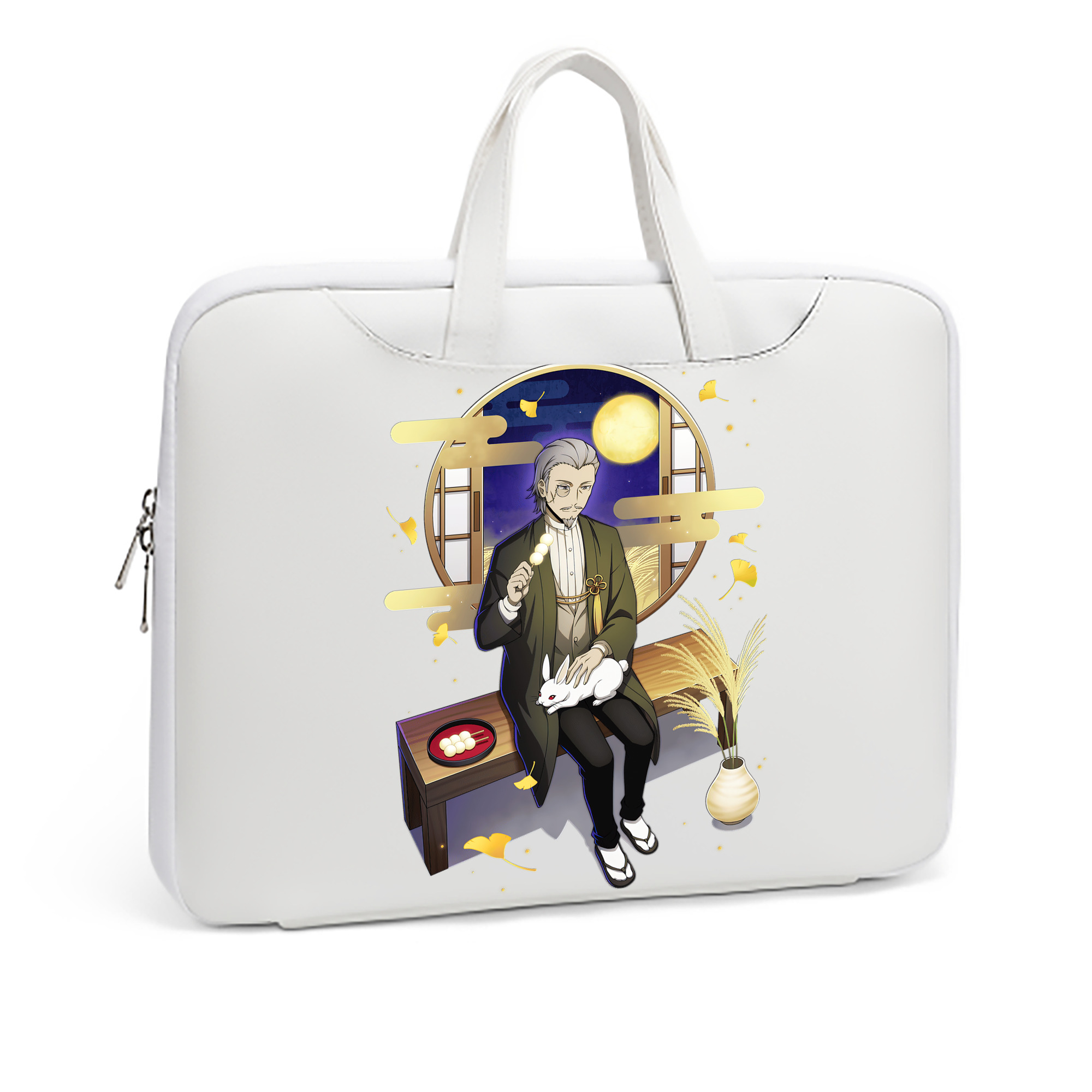 （画像用） 文豪ストレイドッグス Bungo Stray Dogs レザーラップトップバッグ　ノートパソコンケース