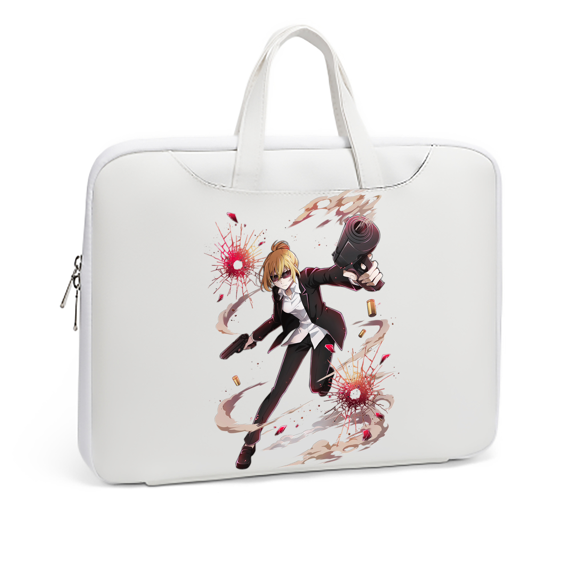 （画像用） 文豪ストレイドッグス Bungo Stray Dogs レザーラップトップバッグ　ノートパソコンケース