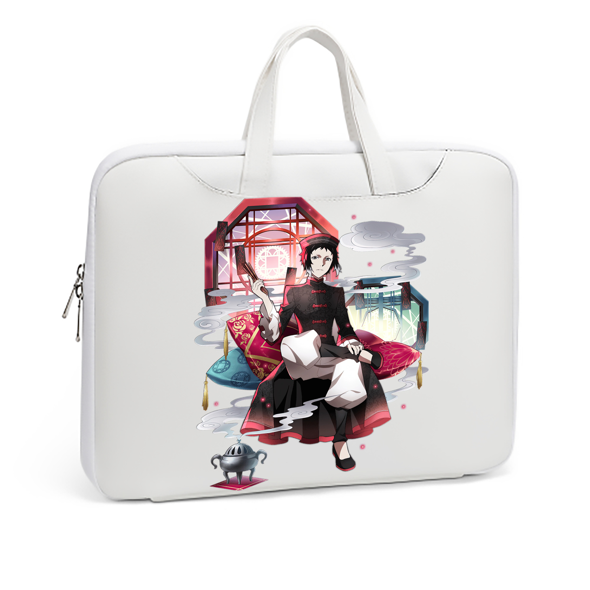 （画像用） 文豪ストレイドッグス Bungo Stray Dogs レザーラップトップバッグ　ノートパソコンケース