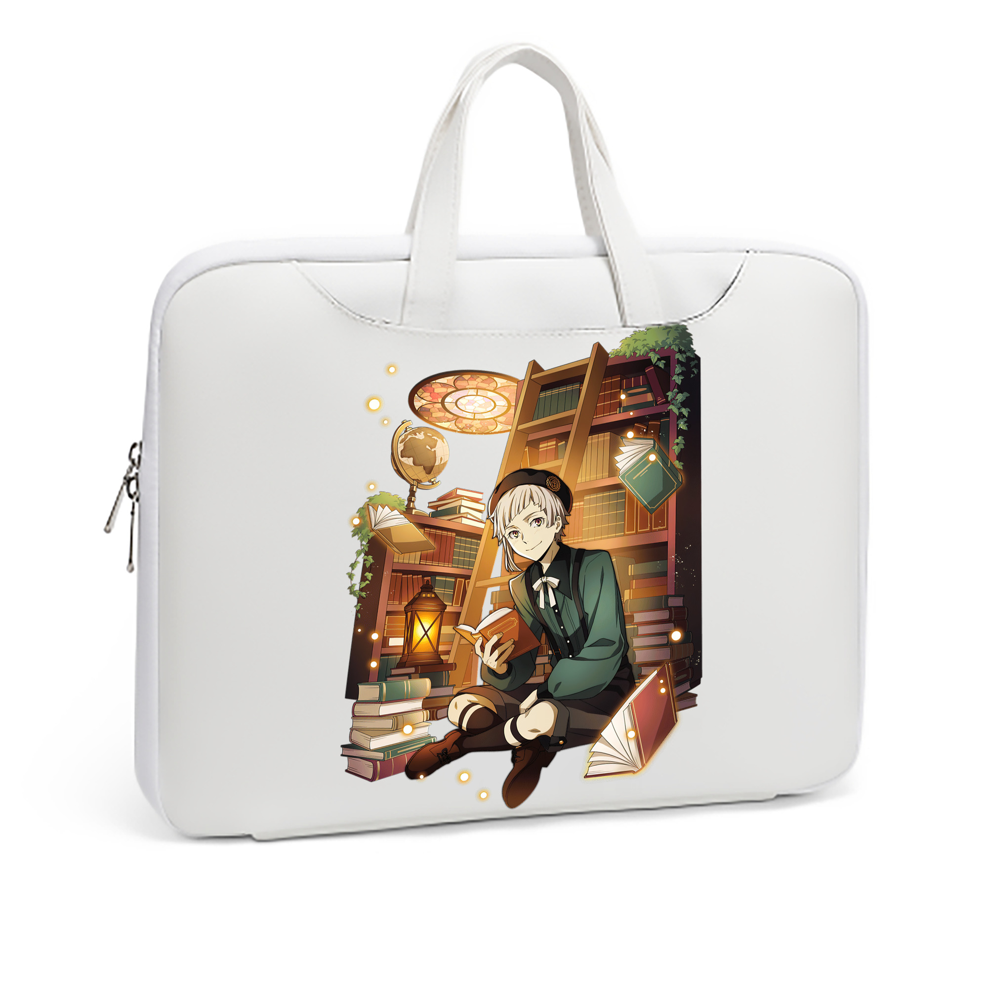 （画像用） 文豪ストレイドッグス Bungo Stray Dogs レザーラップトップバッグ　ノートパソコンケース