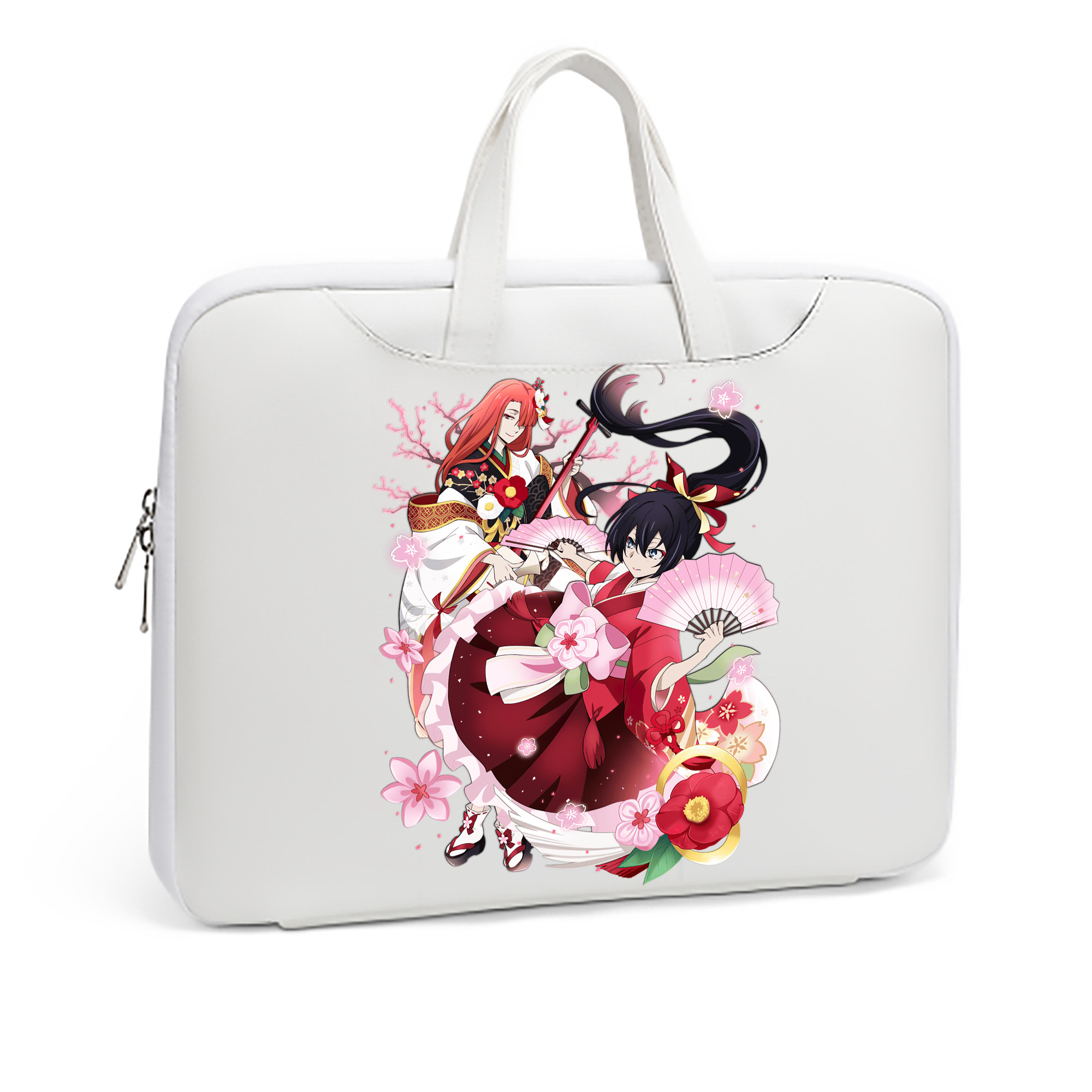 （画像用） 文豪ストレイドッグス Bungo Stray Dogs レザーラップトップバッグ　ノートパソコンケース