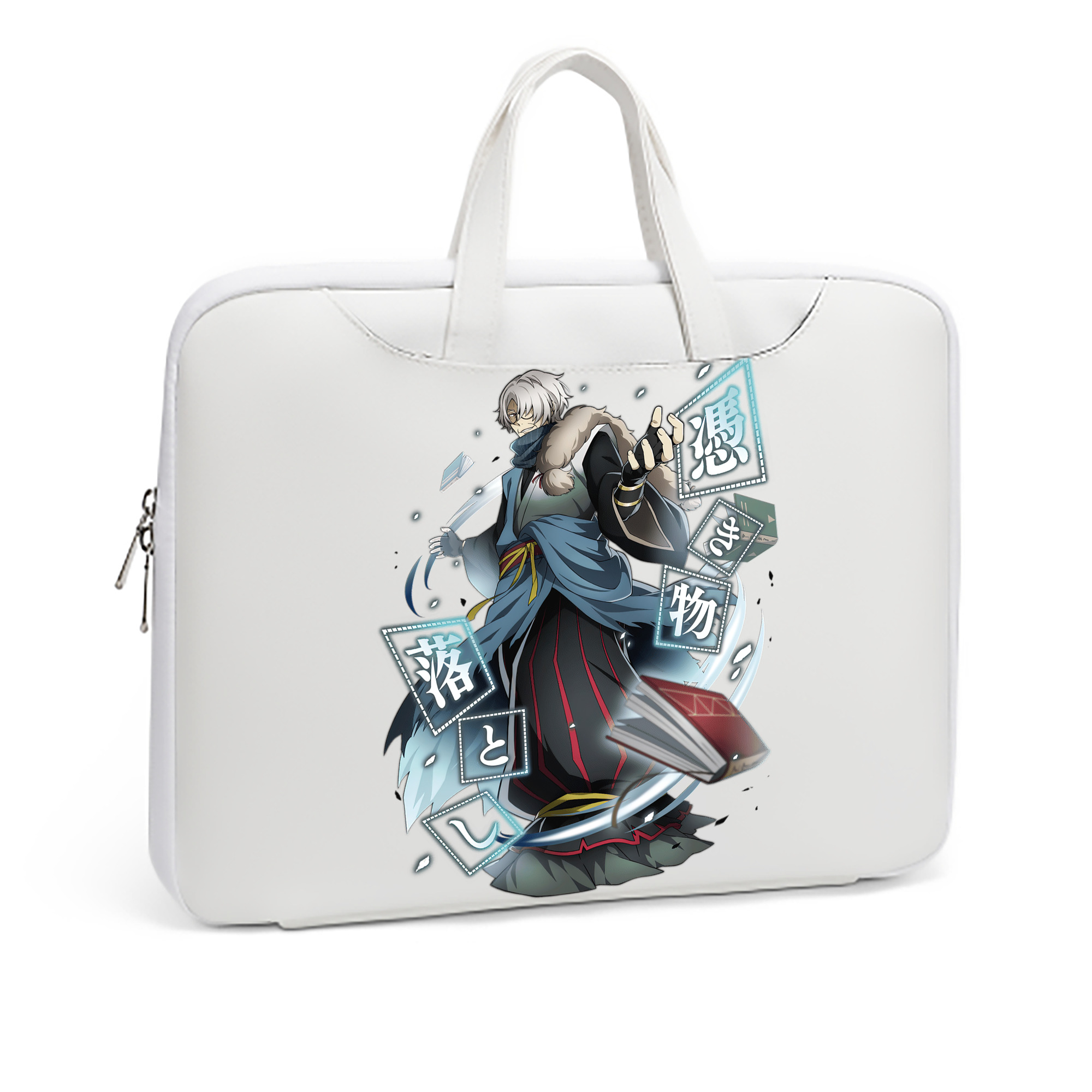 （画像用） 文豪ストレイドッグス Bungo Stray Dogs レザーラップトップバッグ　ノートパソコンケース