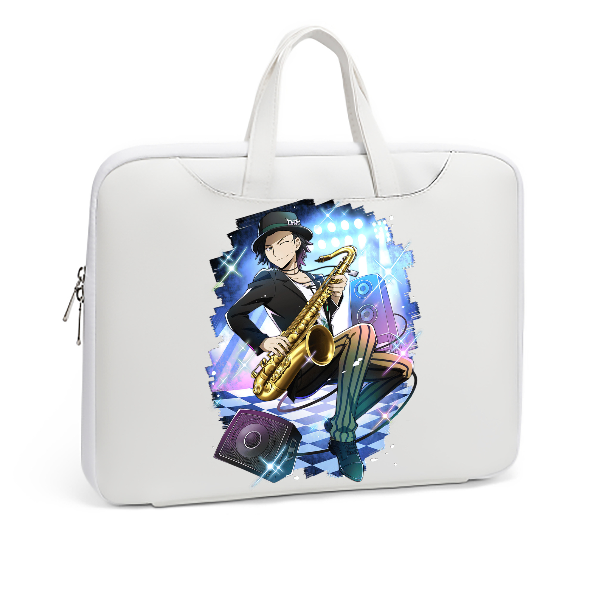 （画像用） 文豪ストレイドッグス Bungo Stray Dogs レザーラップトップバッグ　ノートパソコンケース