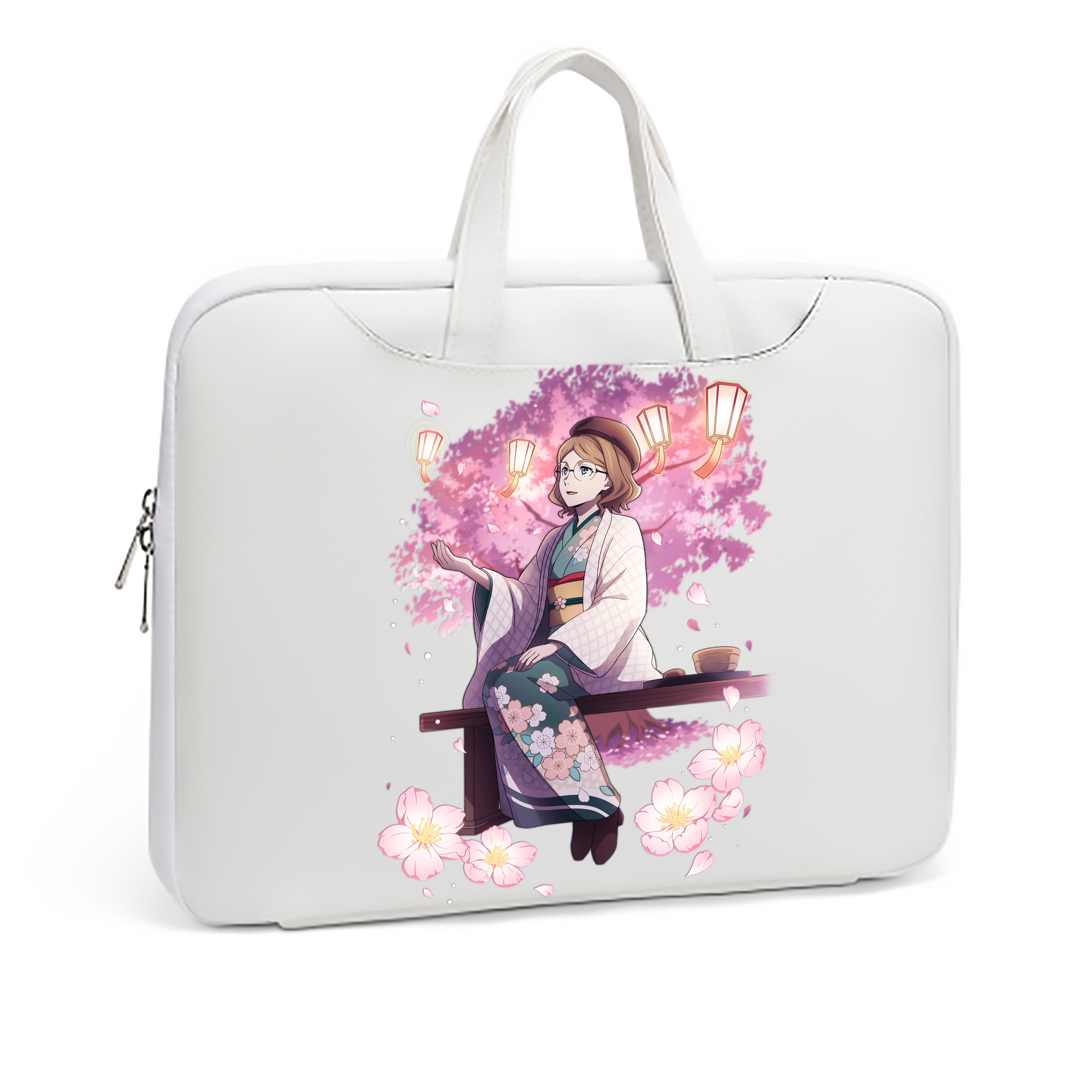 （画像用） 文豪ストレイドッグス Bungo Stray Dogs レザーラップトップバッグ　ノートパソコンケース