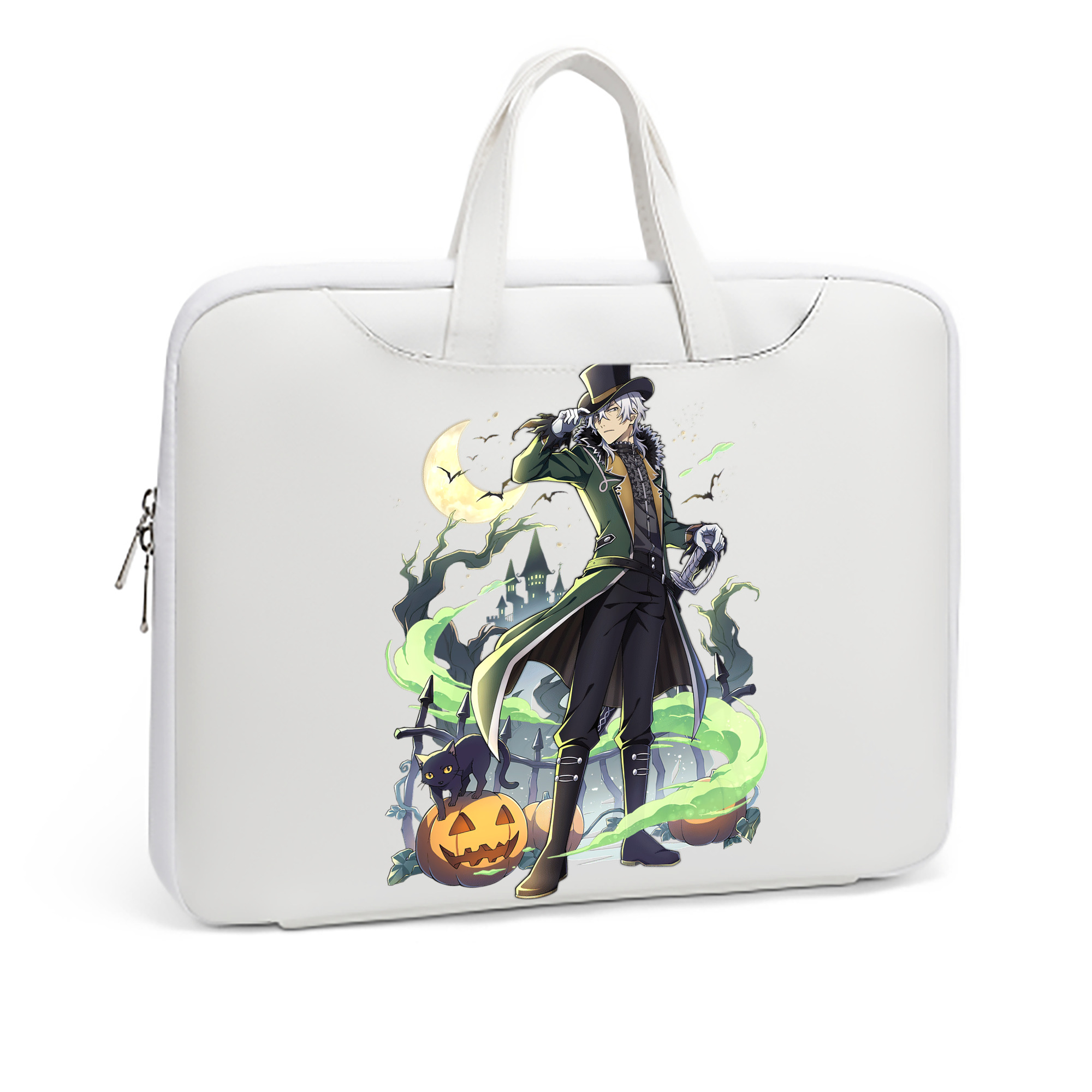 （画像用） 文豪ストレイドッグス Bungo Stray Dogs レザーラップトップバッグ　ノートパソコンケース