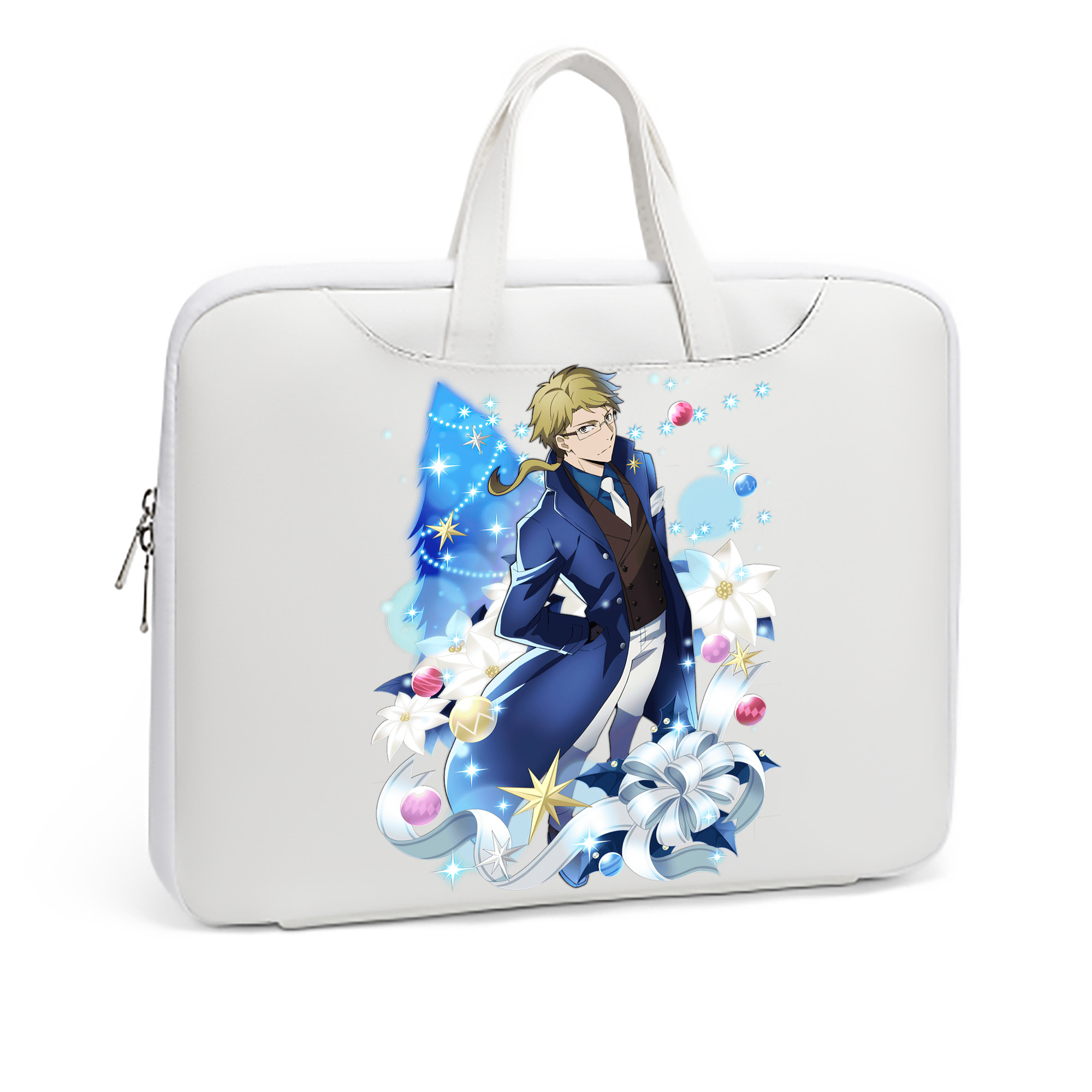 （画像用） 文豪ストレイドッグス Bungo Stray Dogs レザーラップトップバッグ　ノートパソコンケース