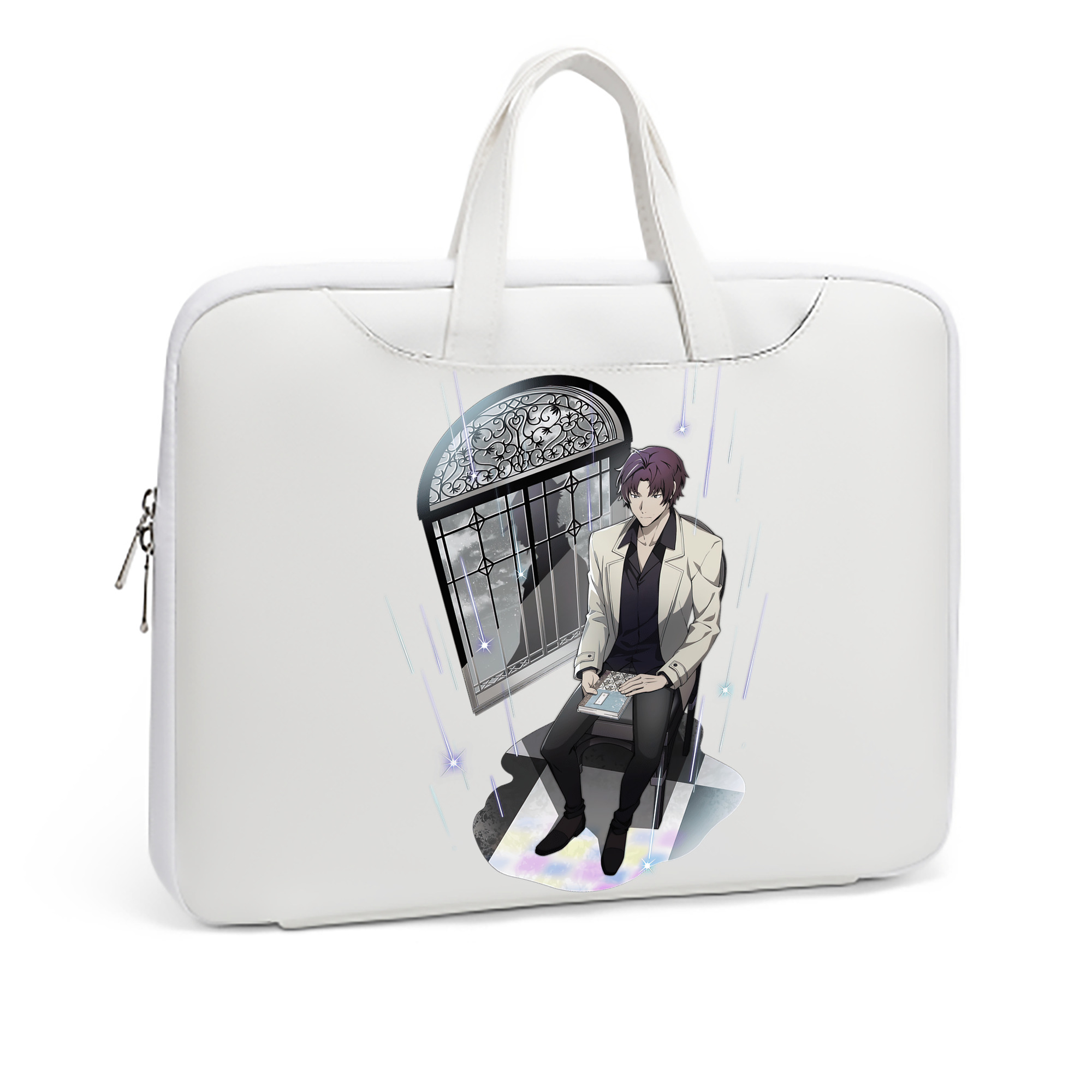 （画像用） 文豪ストレイドッグス Bungo Stray Dogs レザーラップトップバッグ　ノートパソコンケース