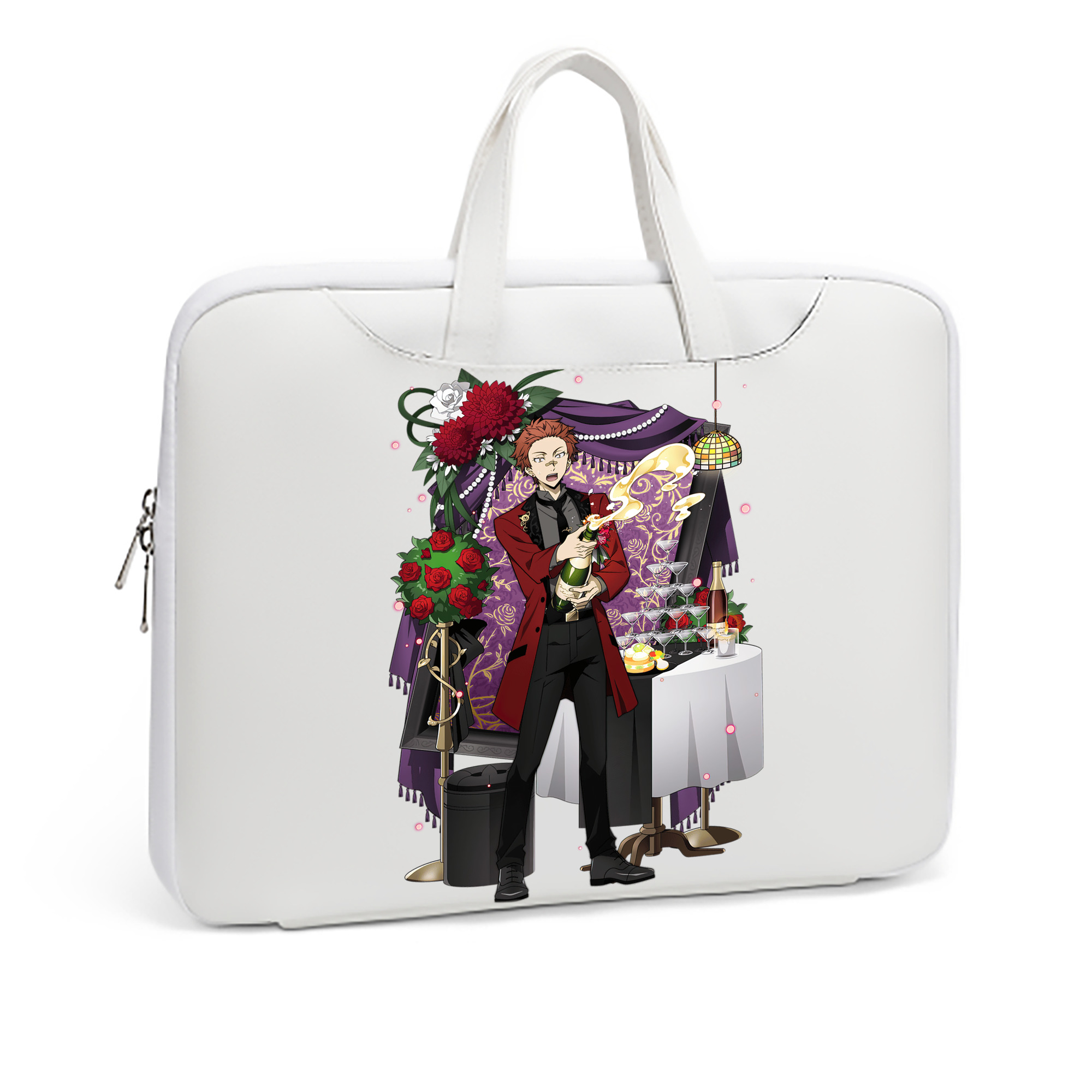 （画像用） 文豪ストレイドッグス Bungo Stray Dogs レザーラップトップバッグ　ノートパソコンケース