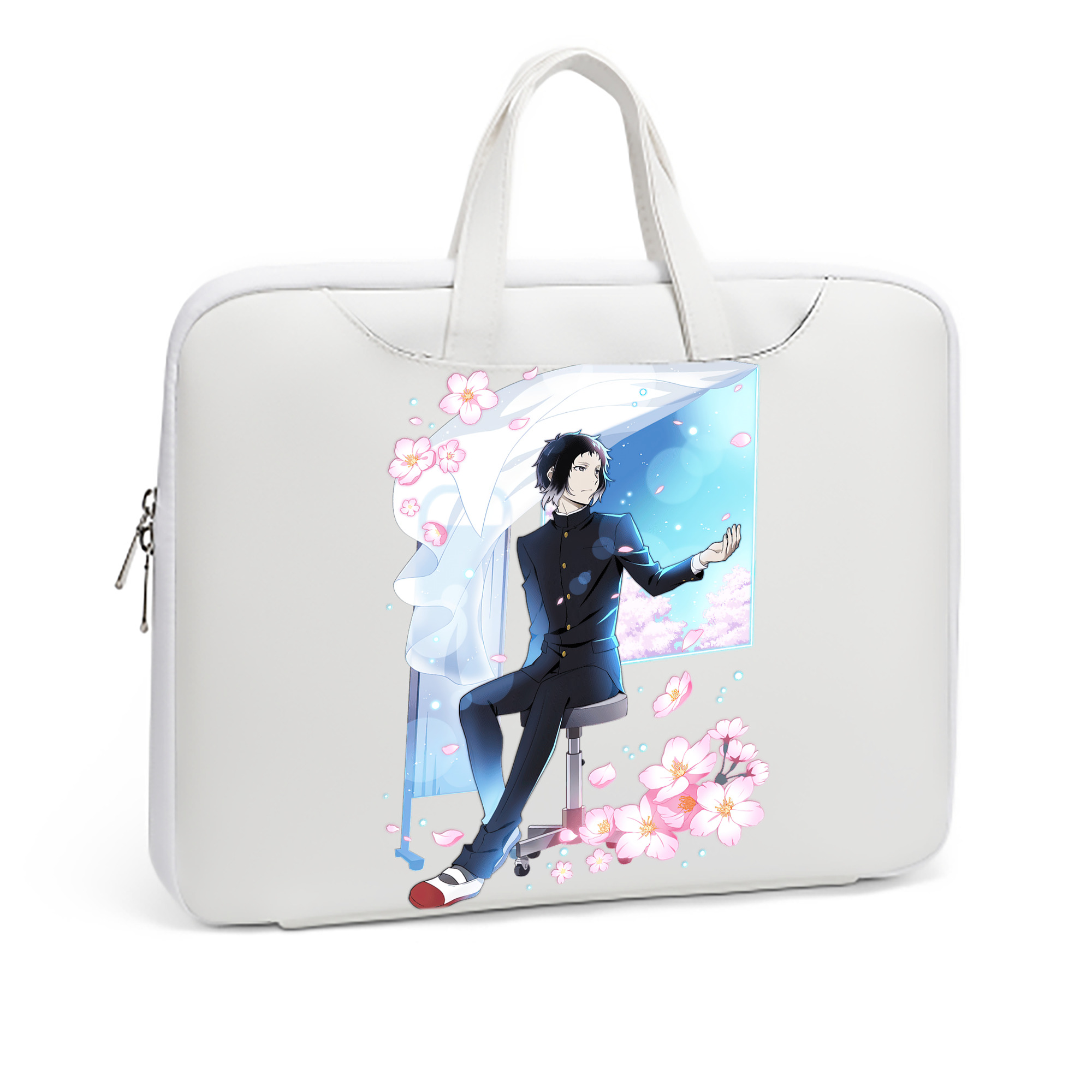 （画像用） 文豪ストレイドッグス Bungo Stray Dogs レザーラップトップバッグ　ノートパソコンケース