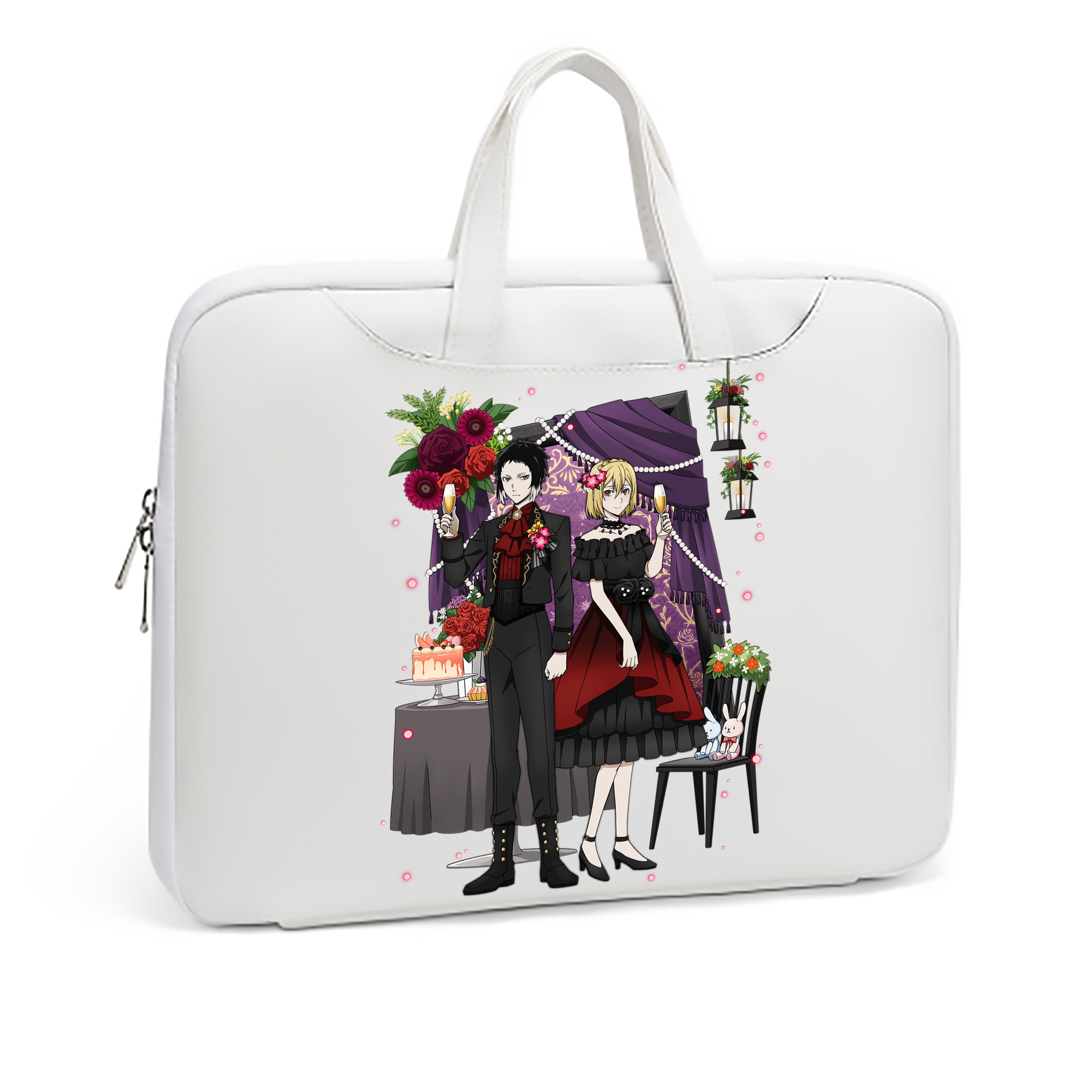 （画像用） 文豪ストレイドッグス Bungo Stray Dogs レザーラップトップバッグ　ノートパソコンケース