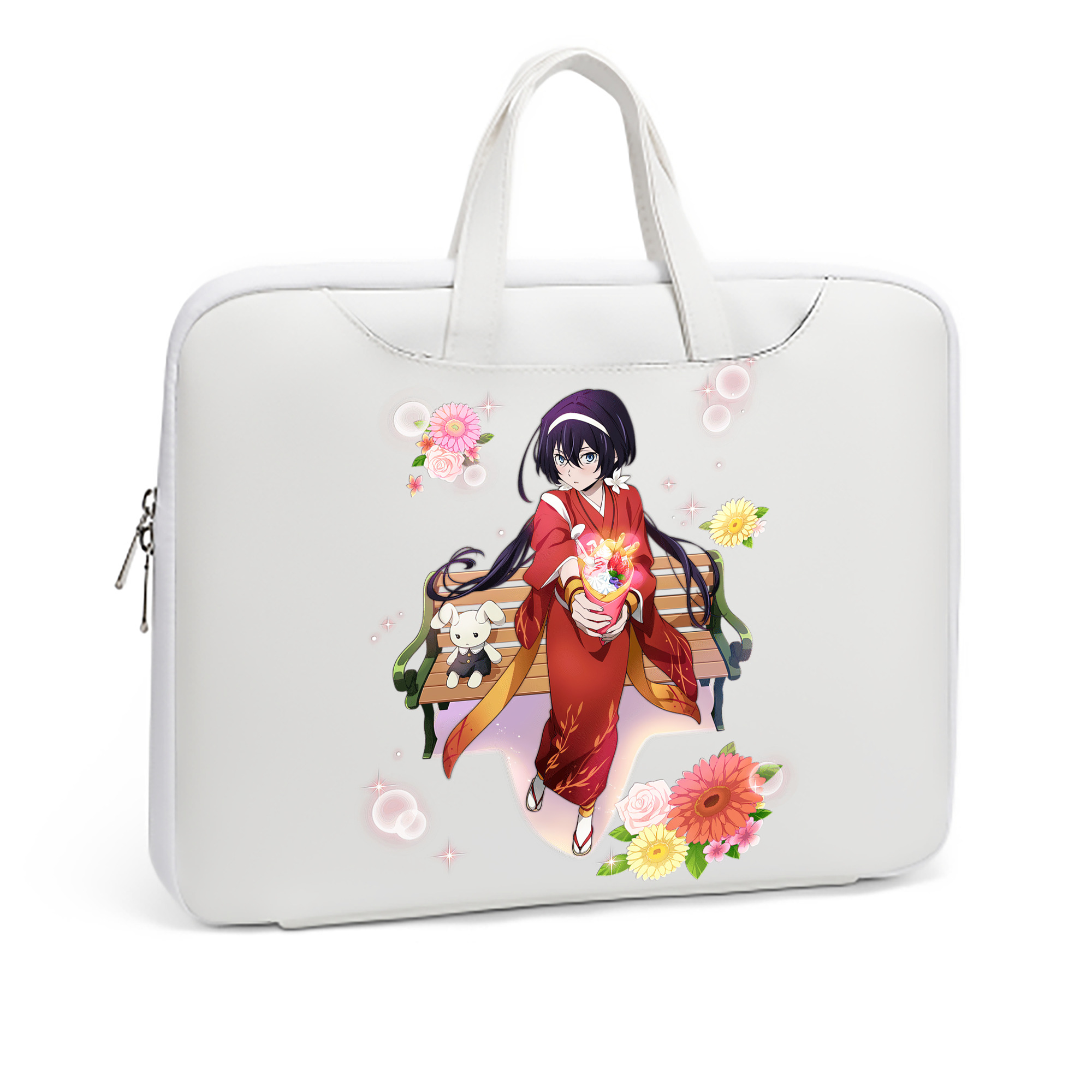 （画像用） 文豪ストレイドッグス Bungo Stray Dogs レザーラップトップバッグ　ノートパソコンケース