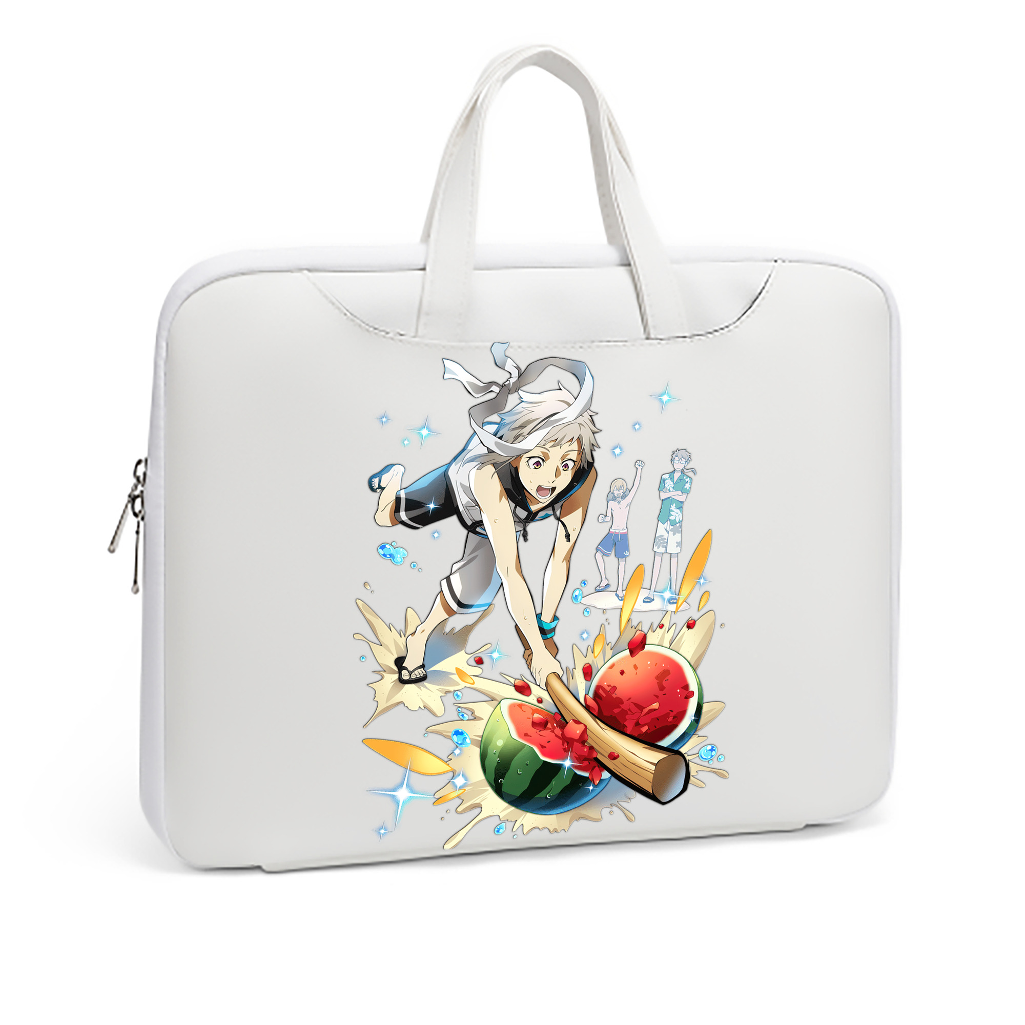 （画像用） 文豪ストレイドッグス Bungo Stray Dogs レザーラップトップバッグ　ノートパソコンケース