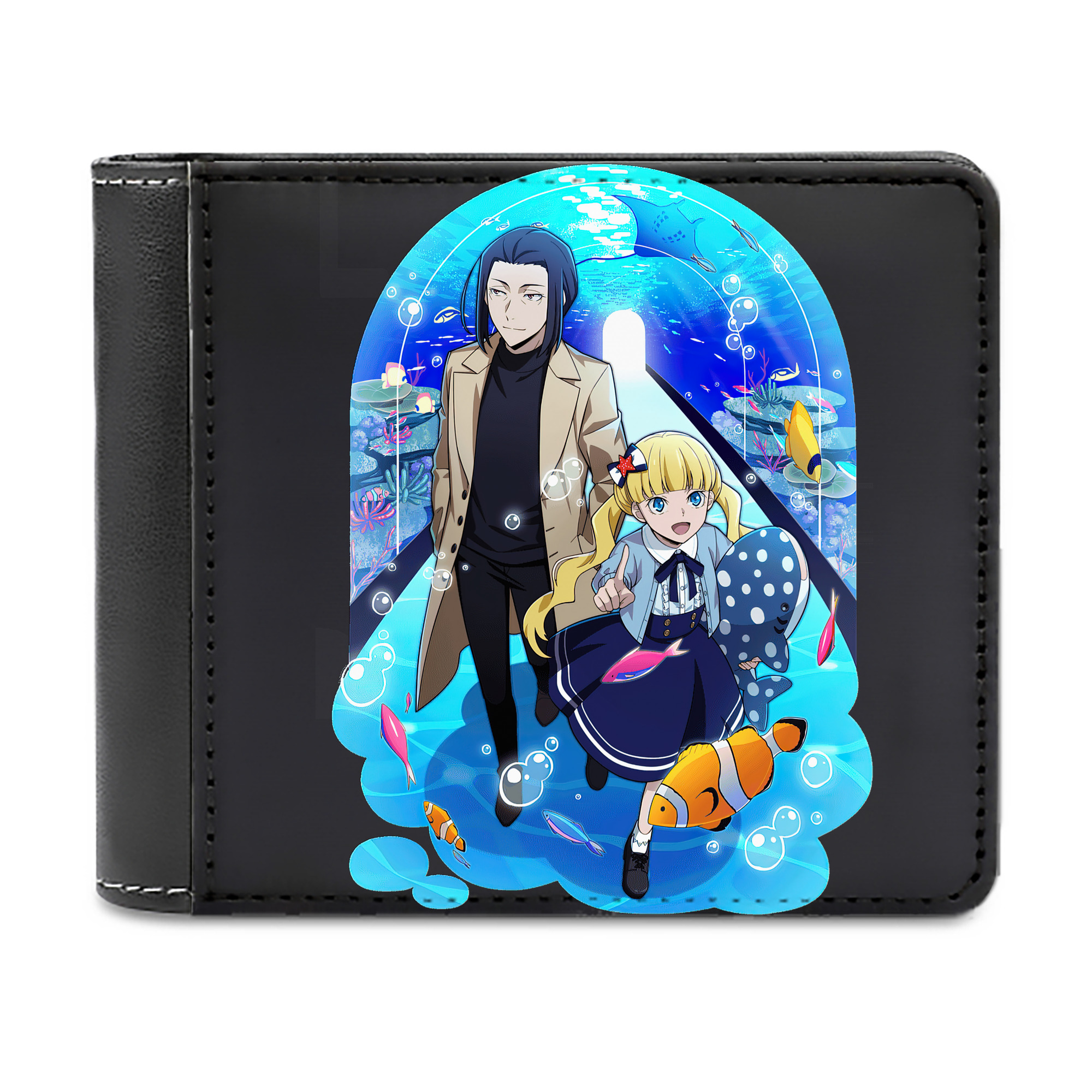 （画像用） 文豪ストレイドッグス Bungo Stray Dogs 二つ折り革財布