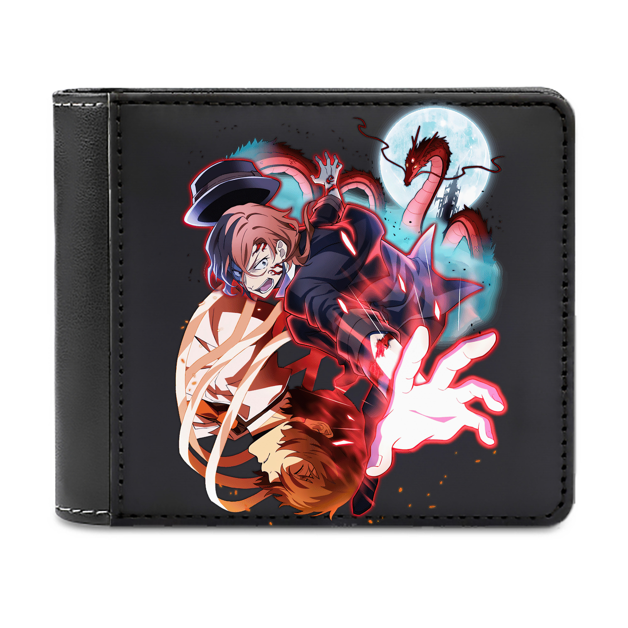 （画像用） 文豪ストレイドッグス Bungo Stray Dogs 二つ折り革財布