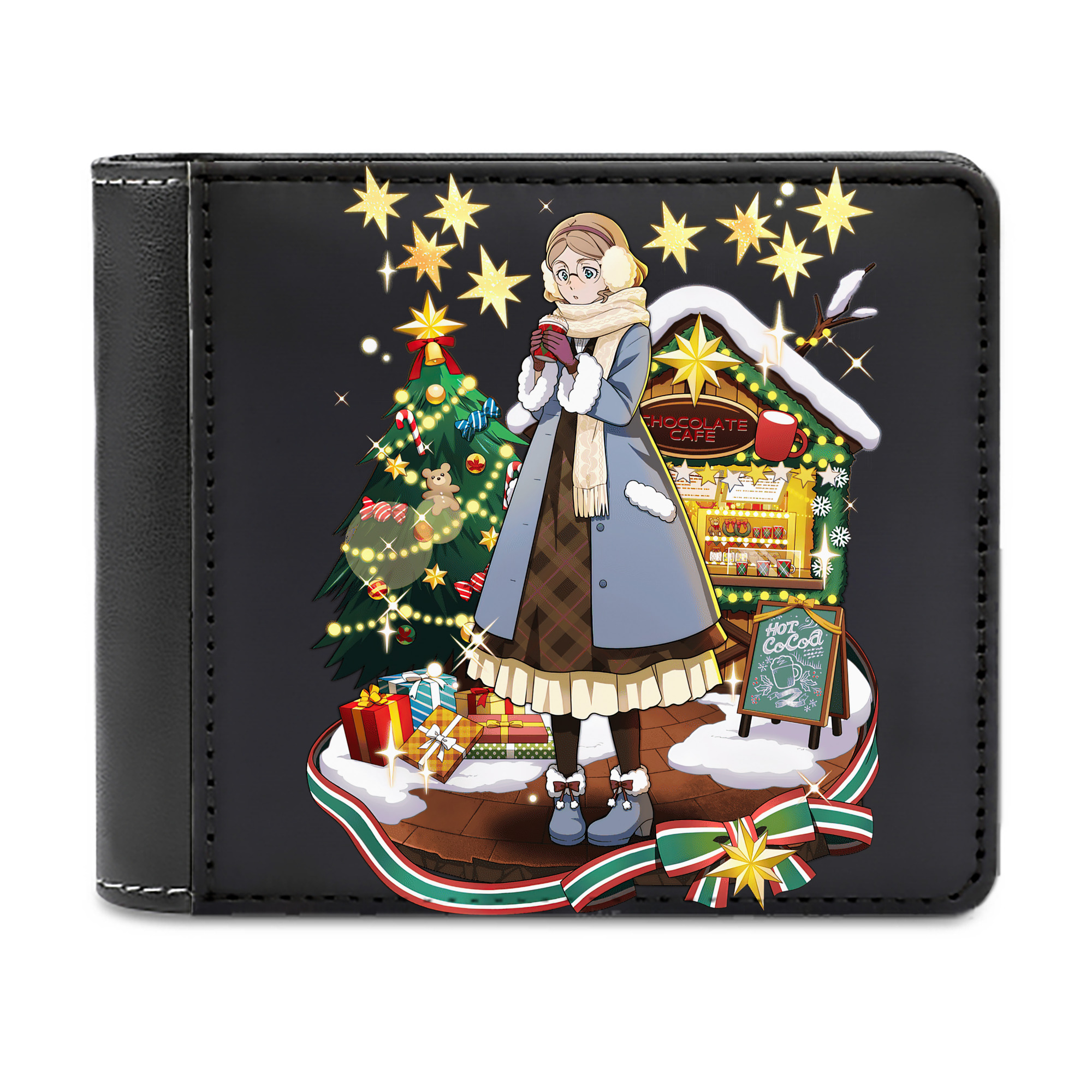 （画像用） 文豪ストレイドッグス Bungo Stray Dogs 二つ折り革財布