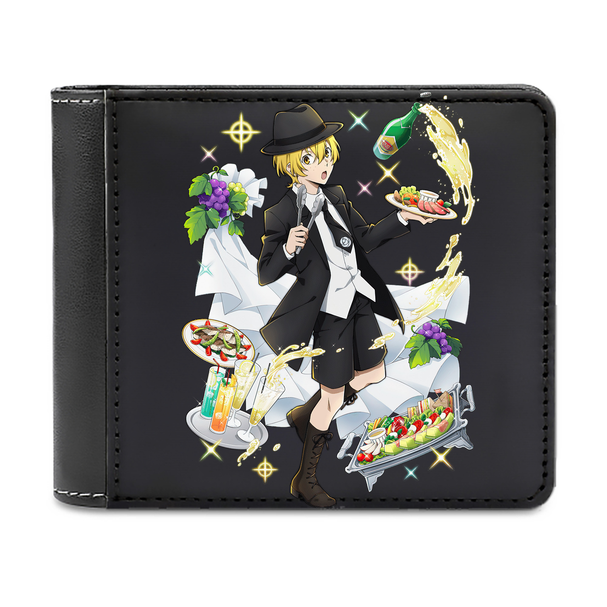 （画像用） 文豪ストレイドッグス Bungo Stray Dogs 二つ折り革財布