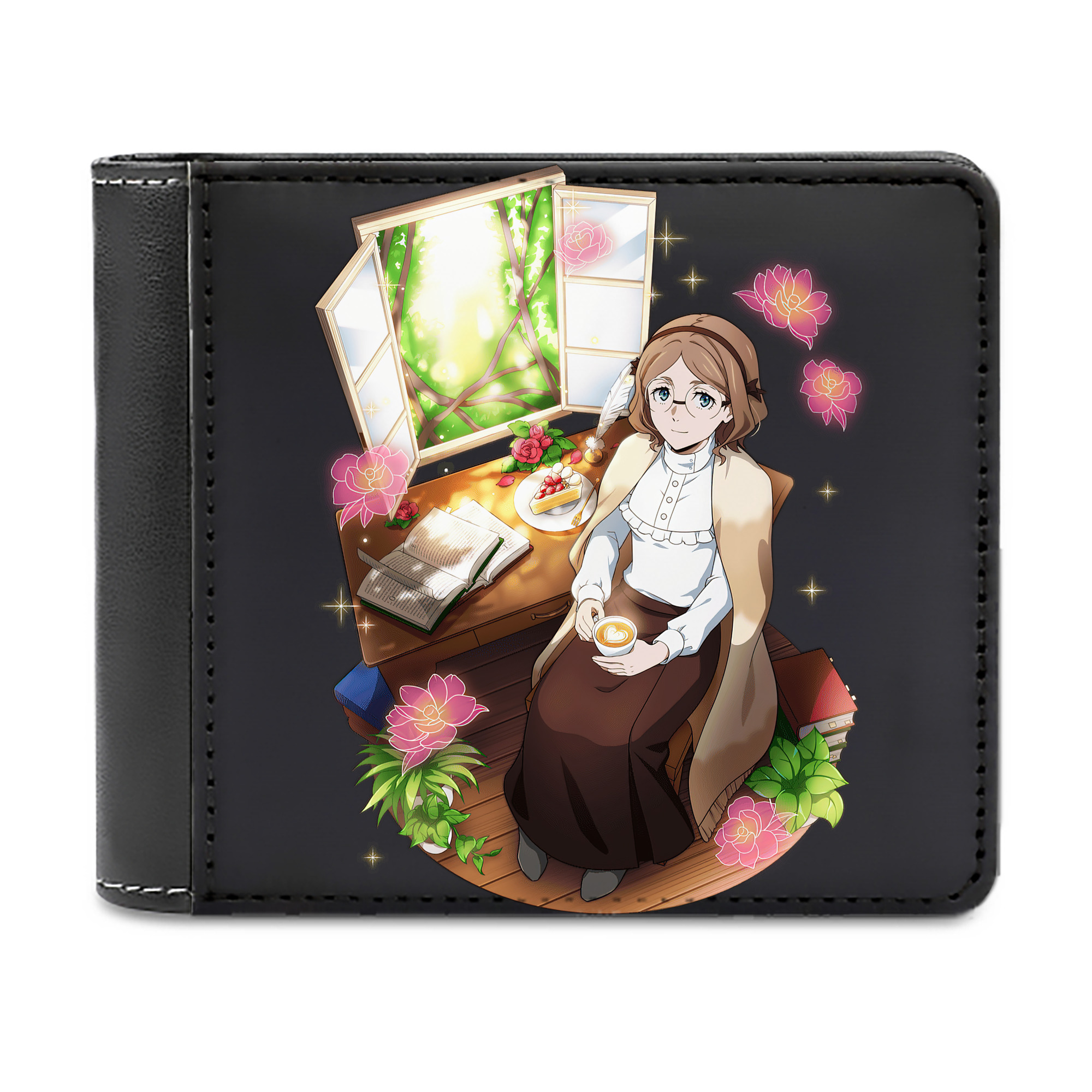 （画像用） 文豪ストレイドッグス Bungo Stray Dogs 二つ折り革財布