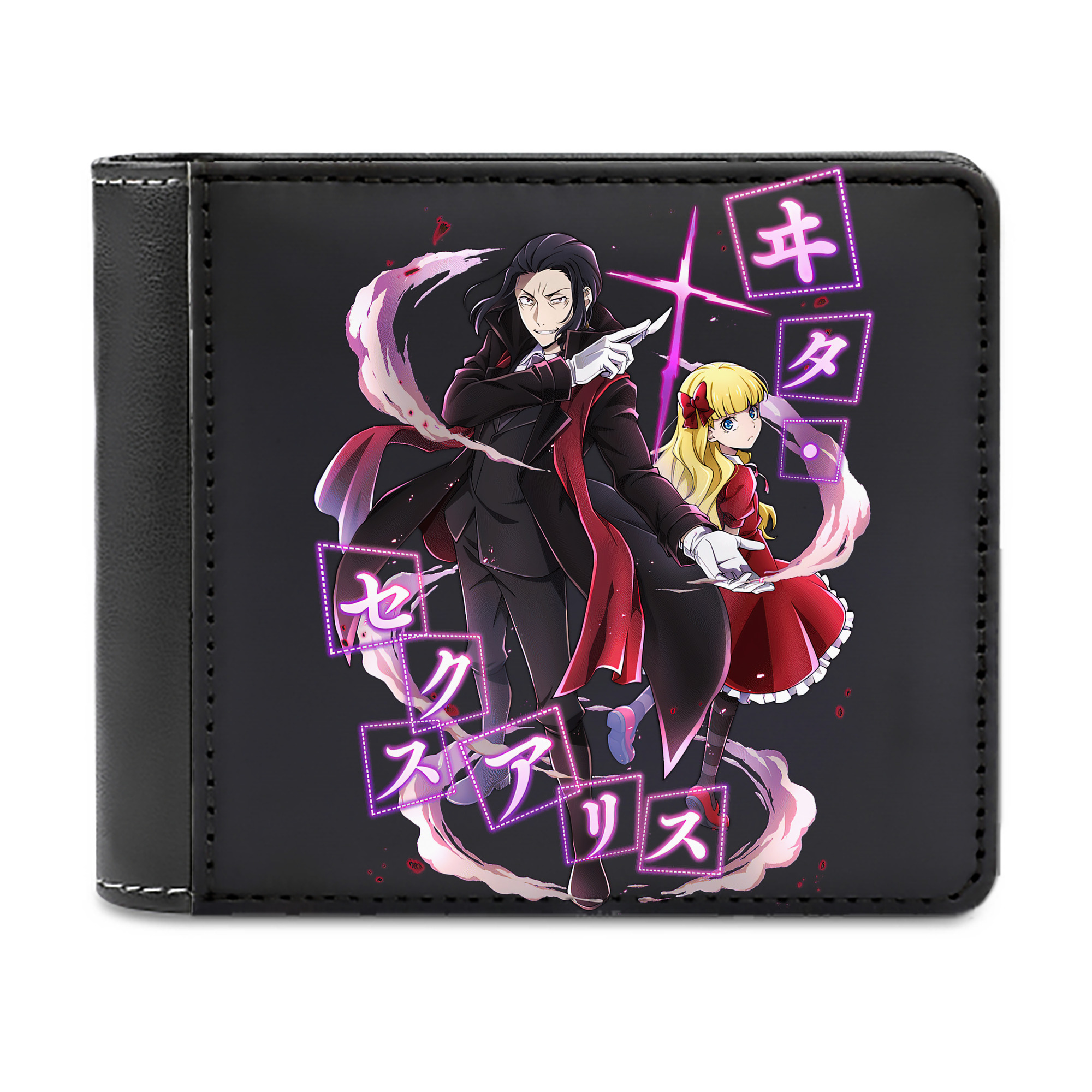（画像用） 文豪ストレイドッグス Bungo Stray Dogs 二つ折り革財布